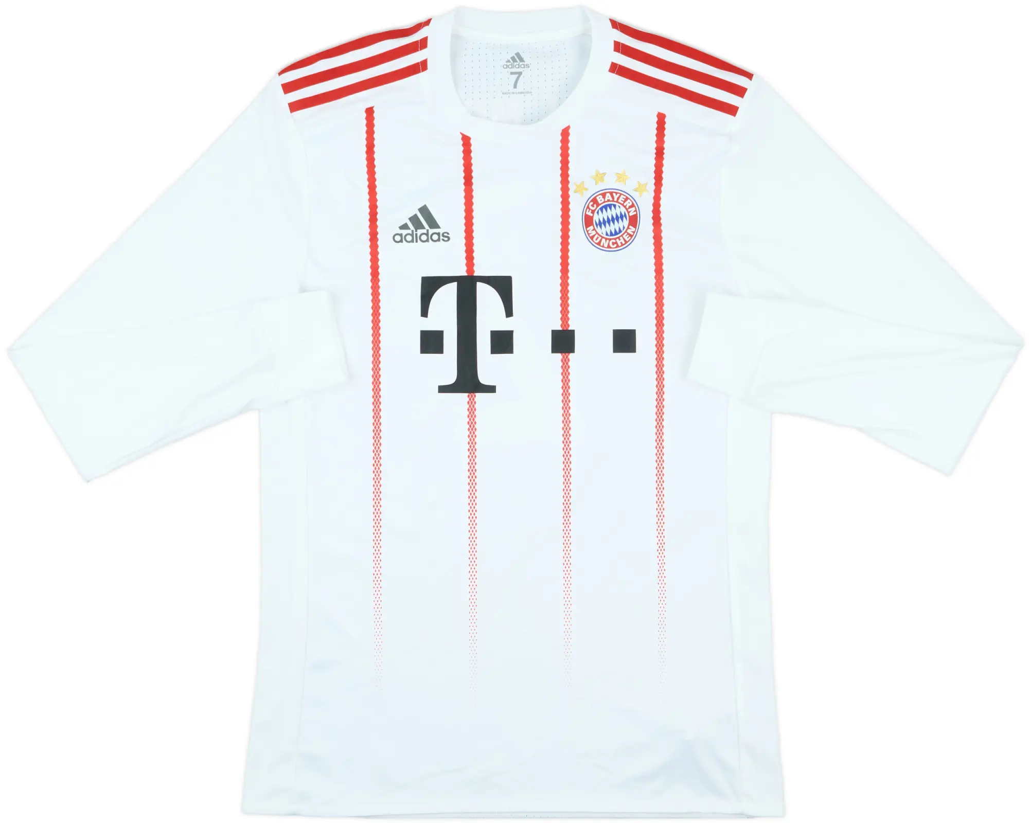 adidas Bayern Munich Mens LS Player Issue Third European Shirt 2017/18