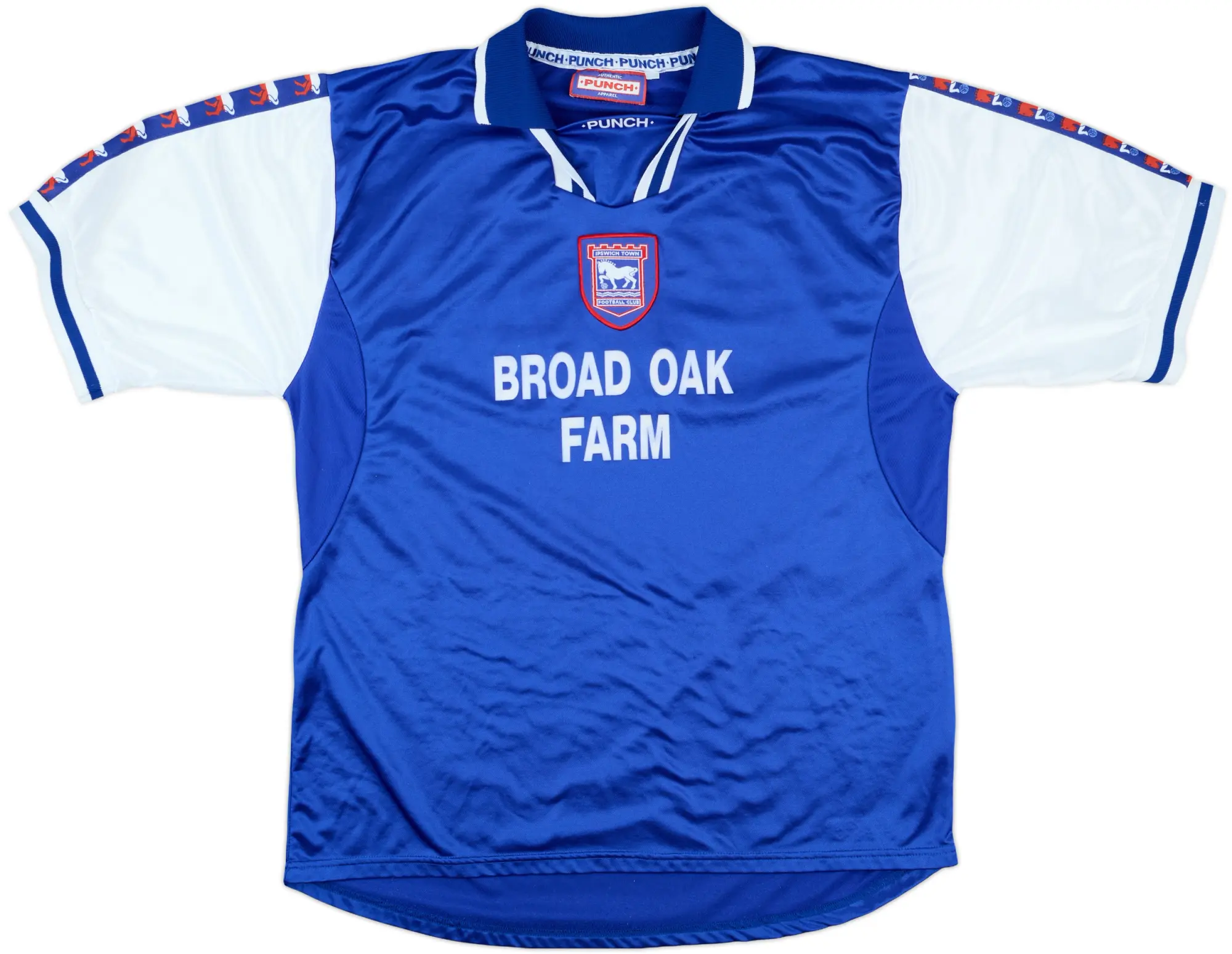1998-99 Ipswich Town Match Issue Home Shirt #17