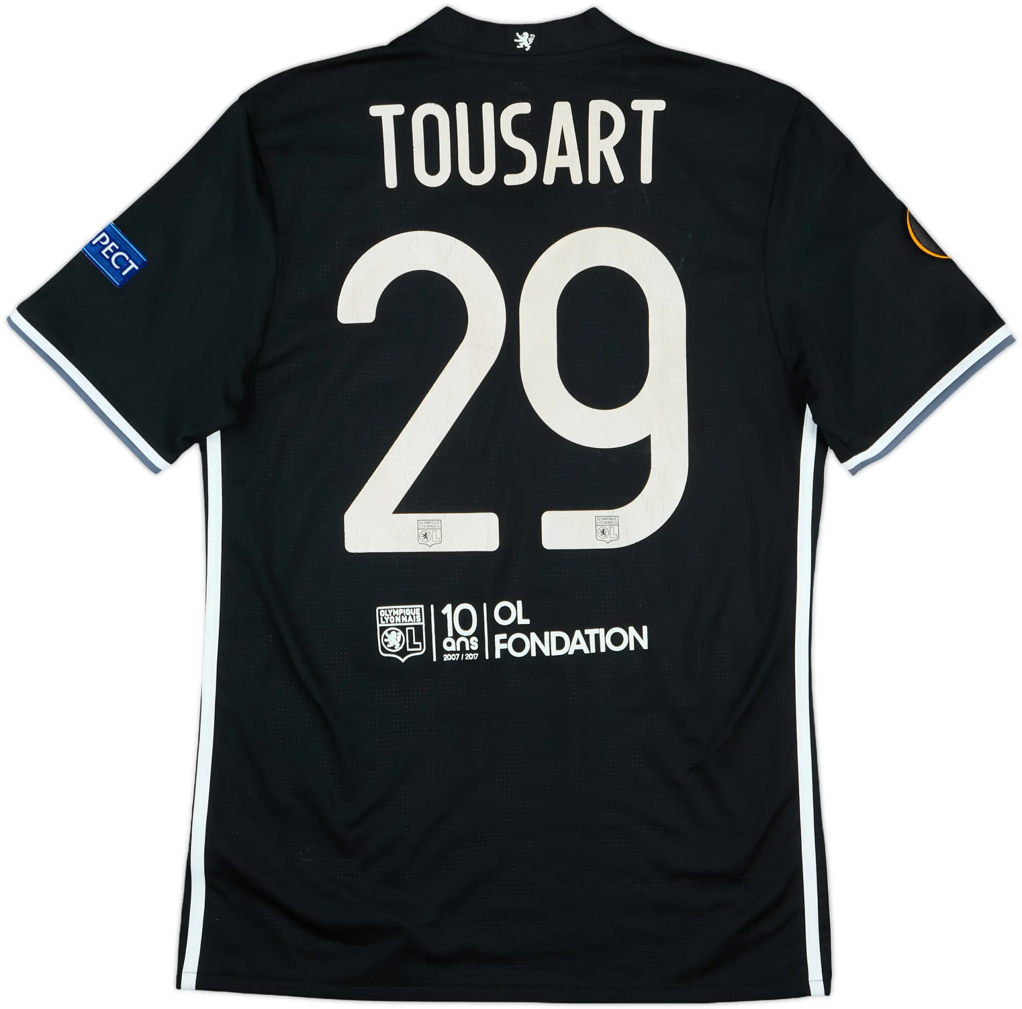2017-18 Lyon Third Shirt Tousart #29 - 6/10 - (L)