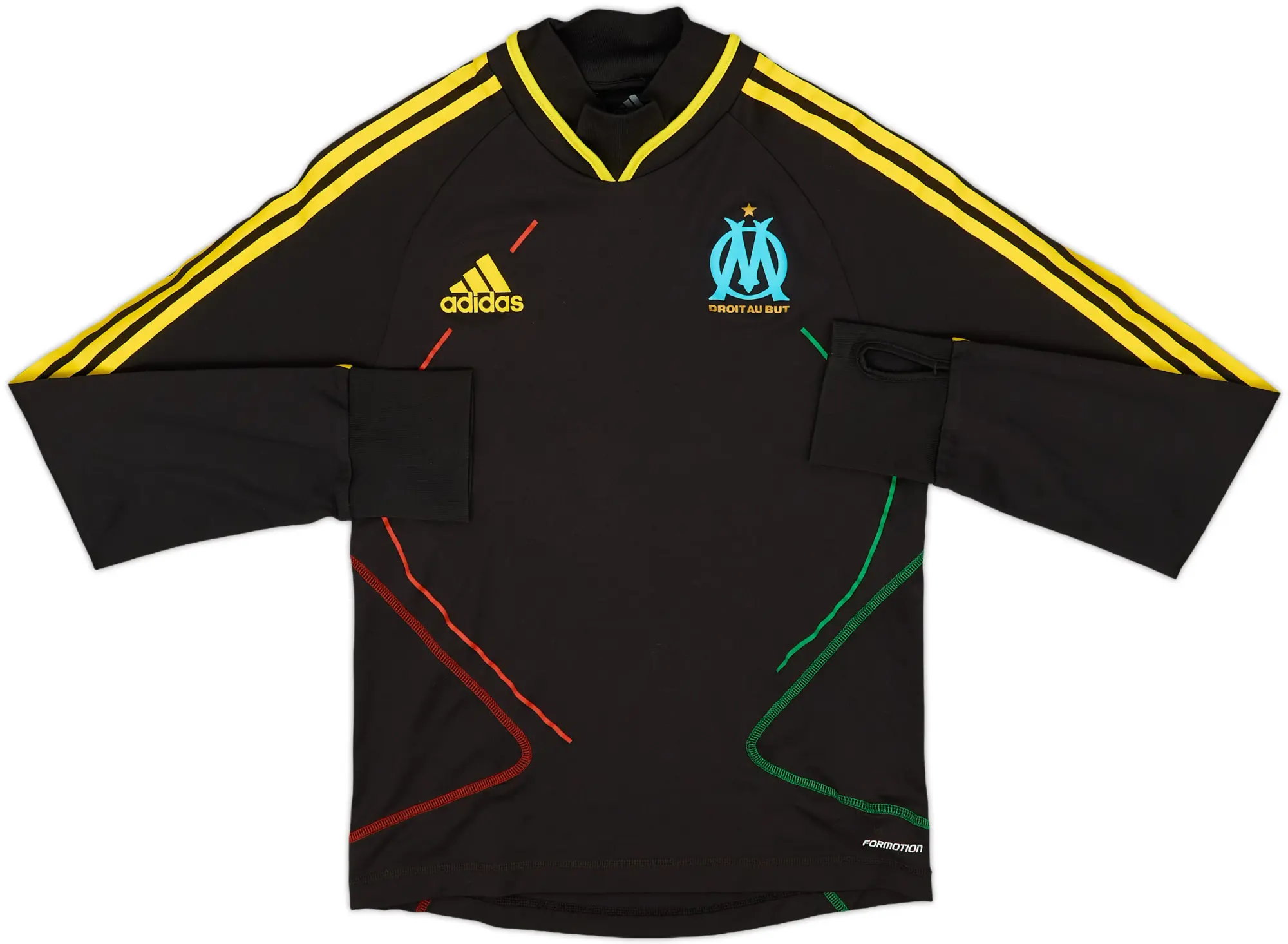 2010-11 Olympique Marseille adidas Formotion Training Top - 8/10 - (S)