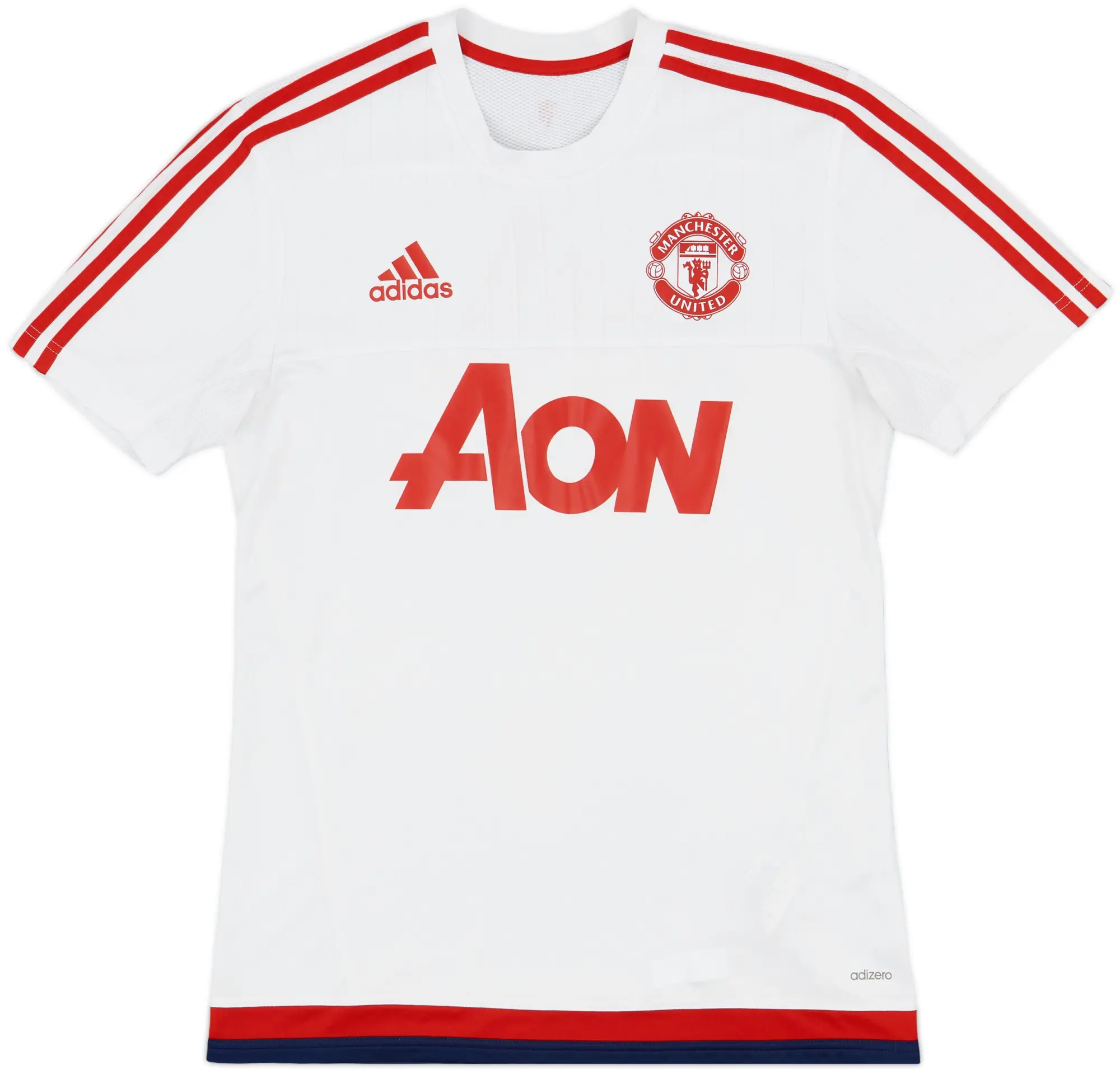 2015-16 Manchester United adizero Training Shirt - 7/10 - (S)