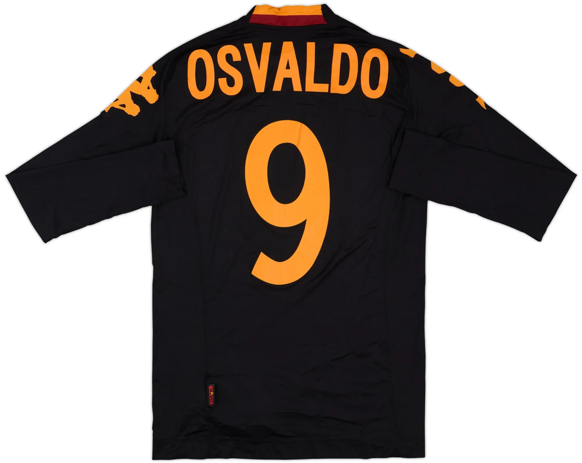 2012-13 Roma Third L/S Shirt Osvaldo #9 (S)