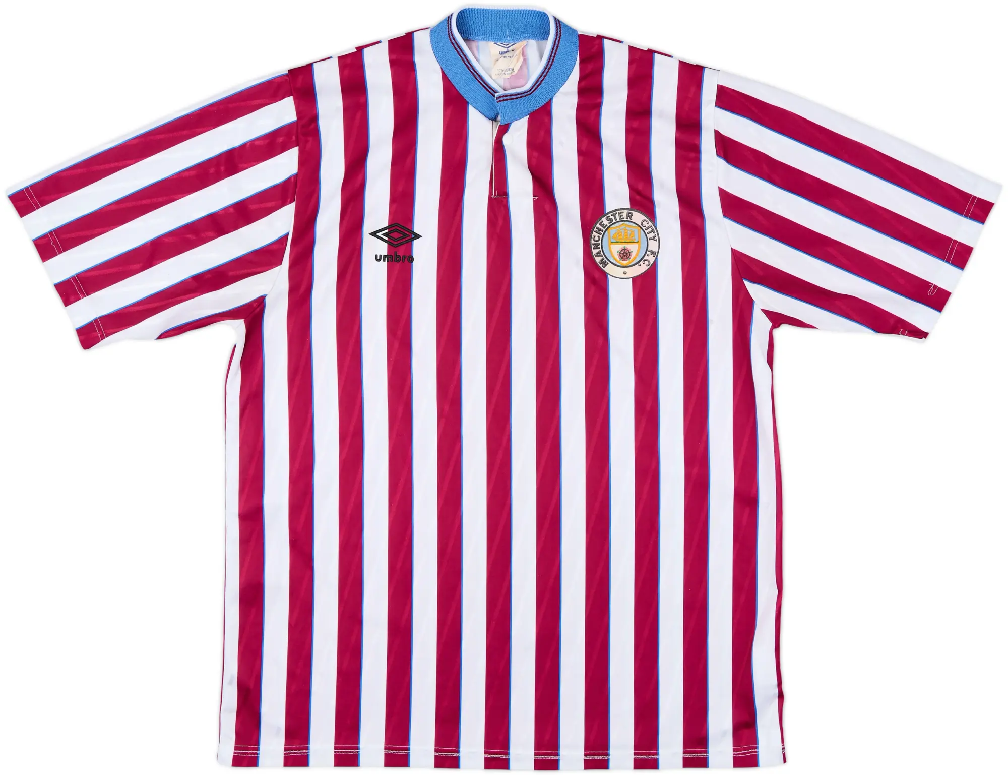 1988-90 Manchester City Away Shirt - 6/10 - (L)
