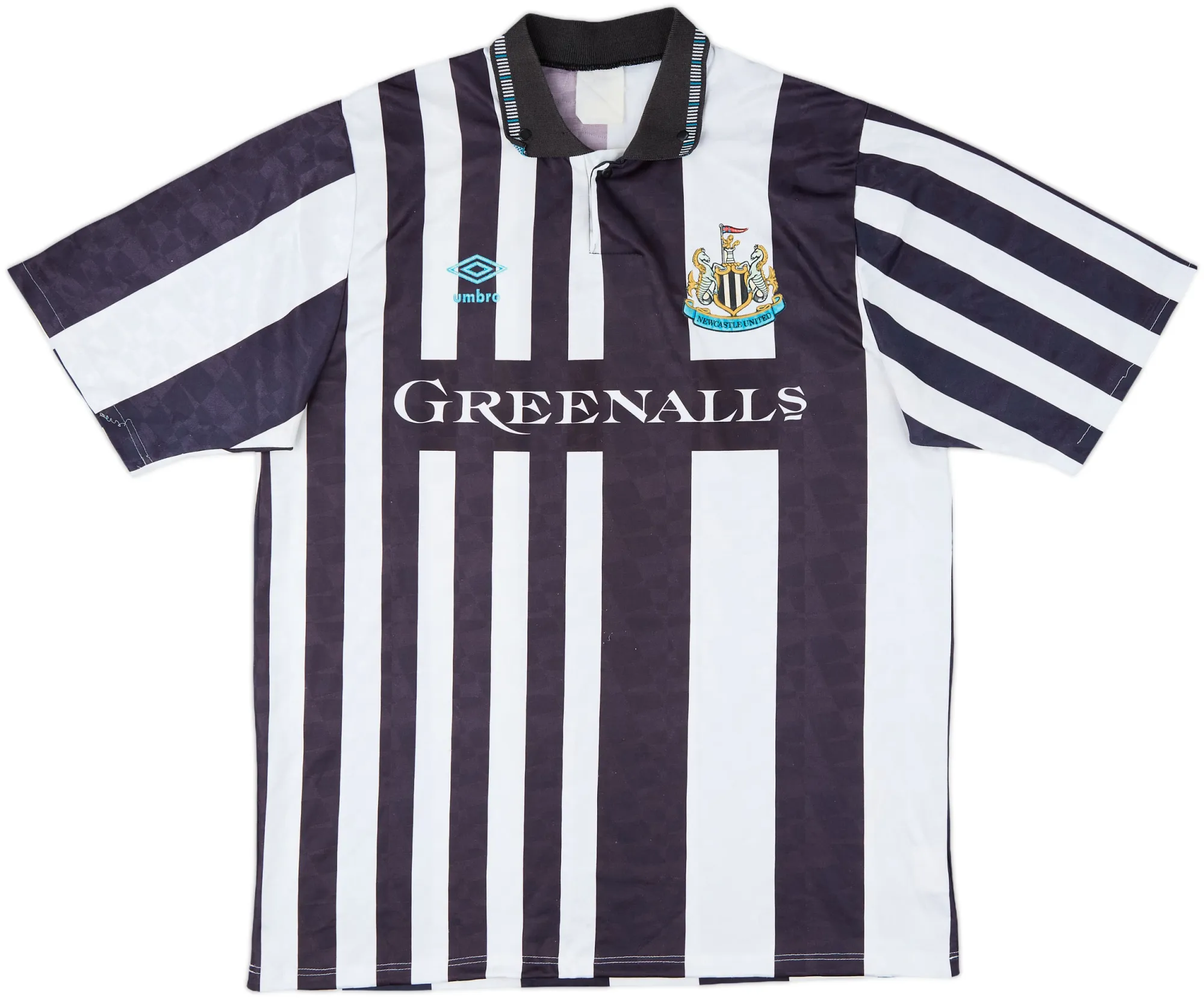 Umbro Newcastle United Mens SS Home Shirt 1990/91