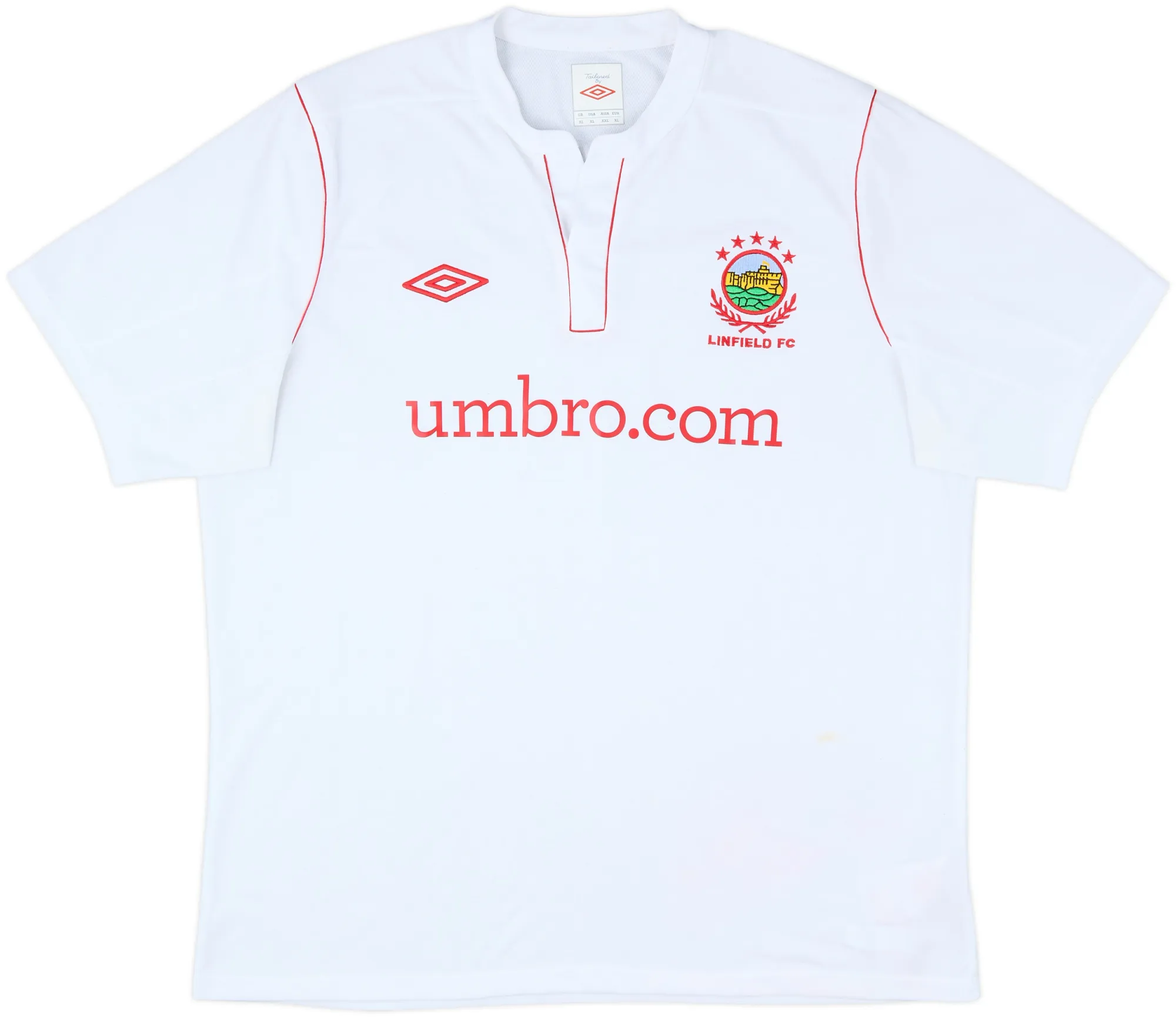 Umbro Linfield Mens SS Away Shirt 2012/13