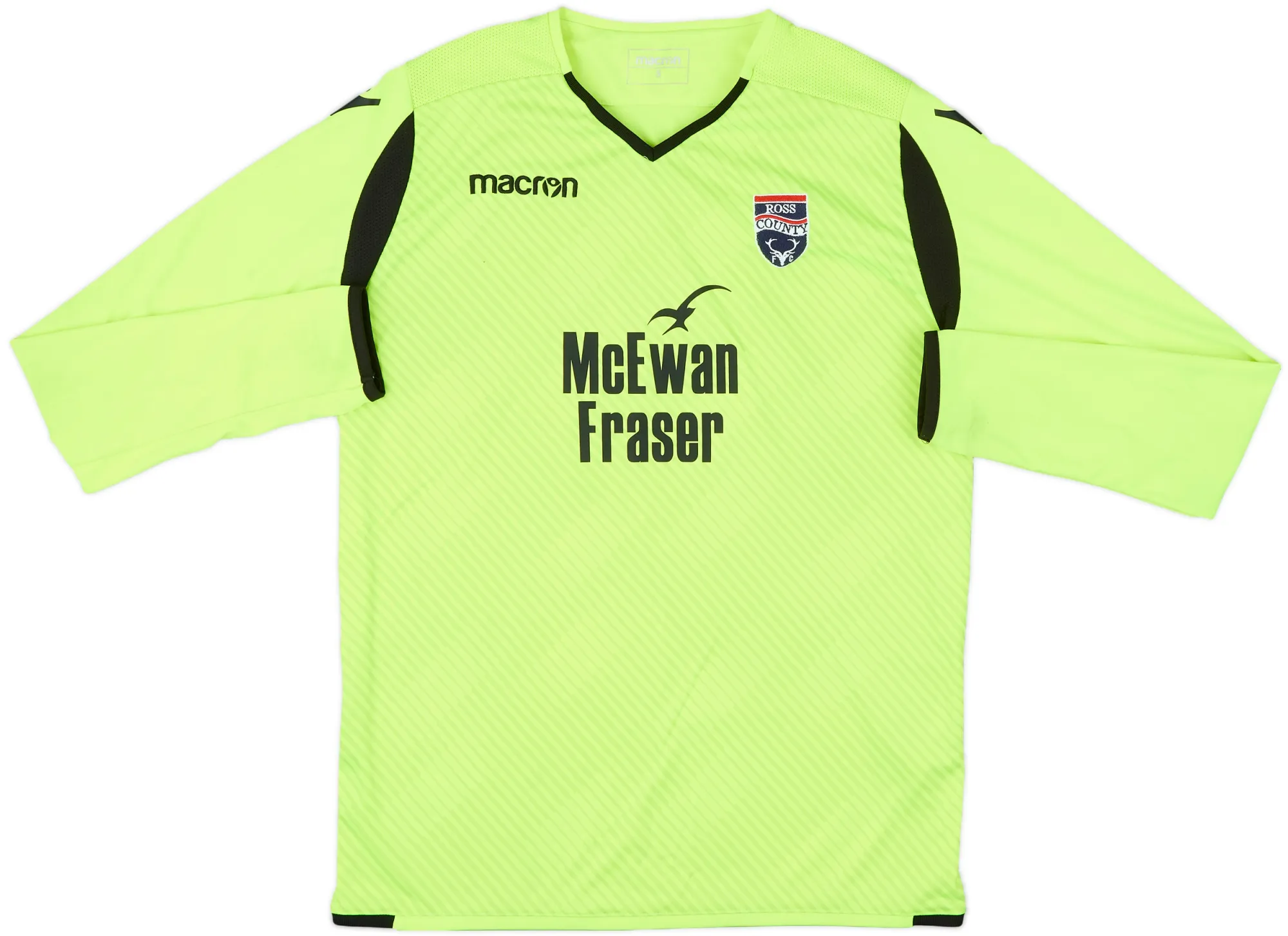 Macron Ross County Mens LS Goalkeeper Home Shirt 2019/20