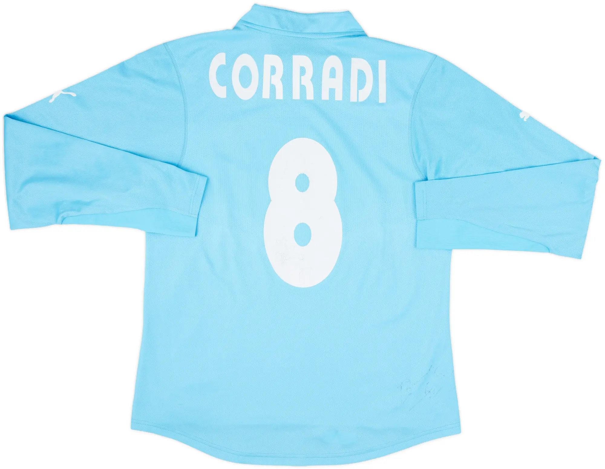 2002-03 Lazio Home L/S Shirt Corradi #8 - 5/10 - (L)