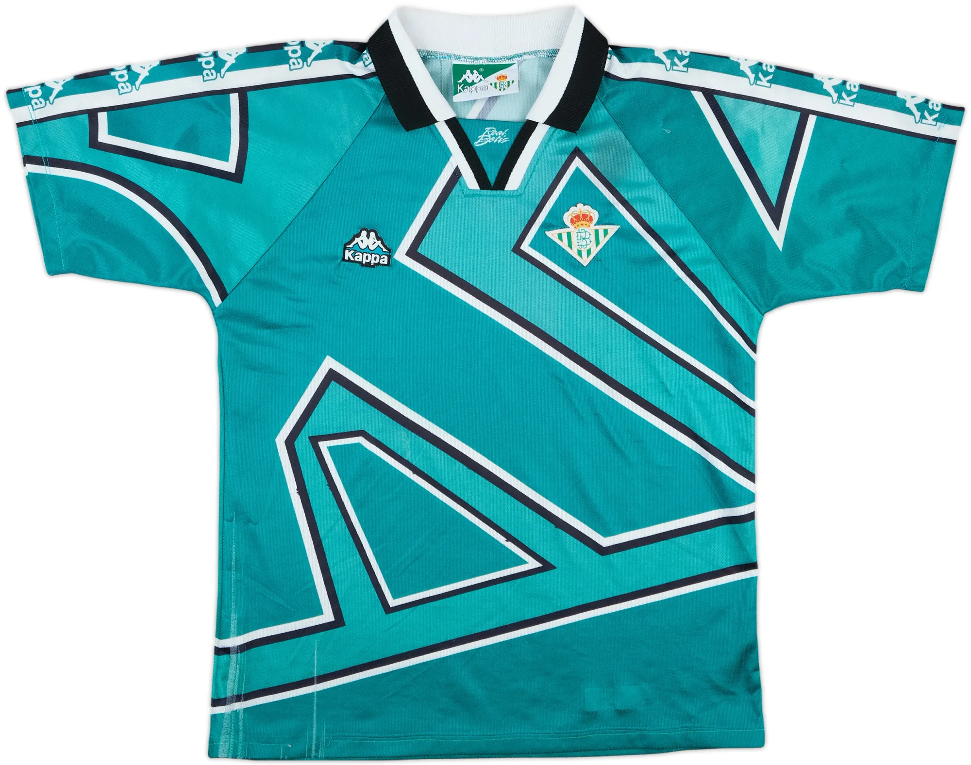 Kappa Real Betis Boys SS Away Shirt 1995/97