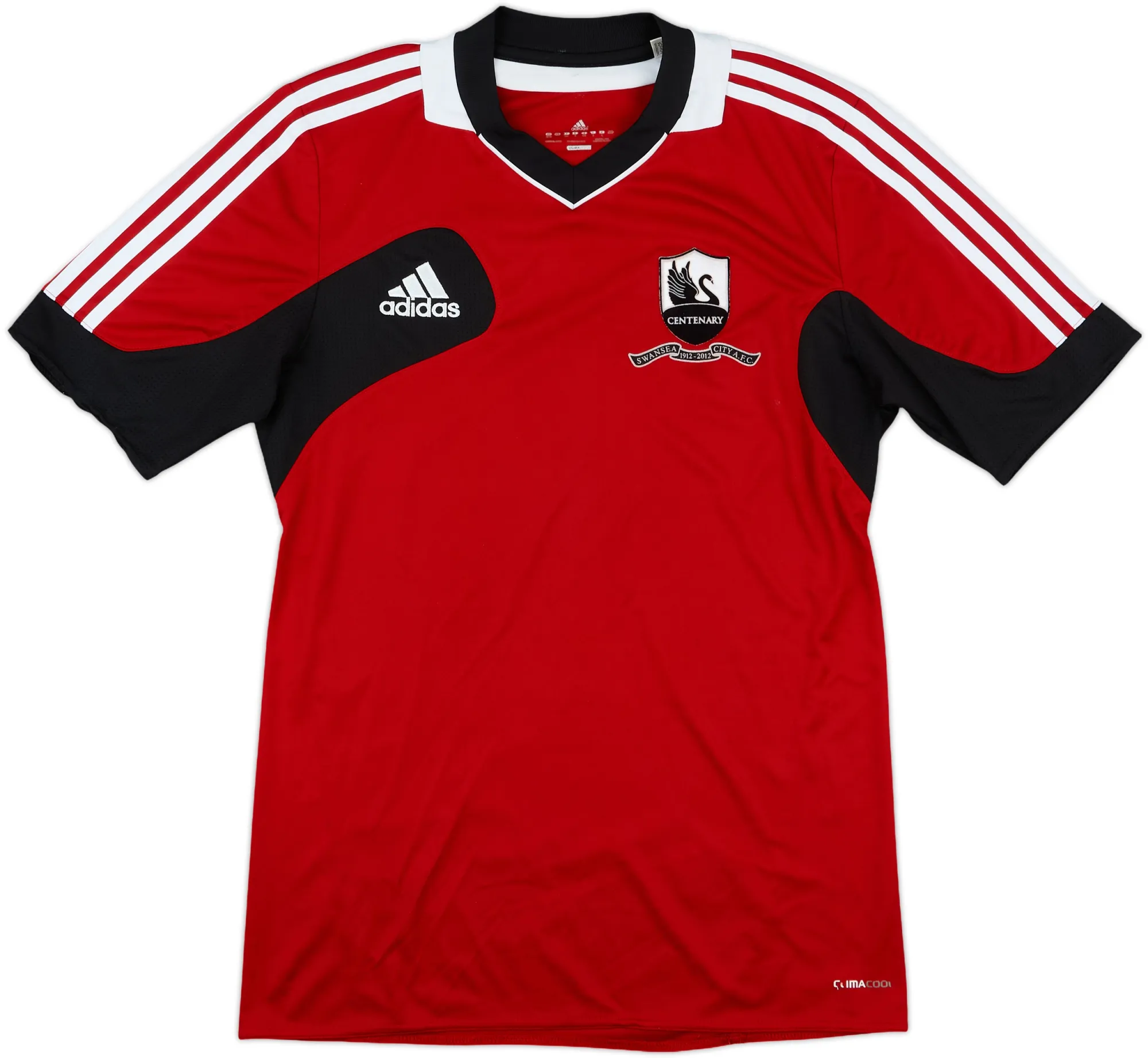 adidas Swansea City Mens SS Home Shirt 2012/13