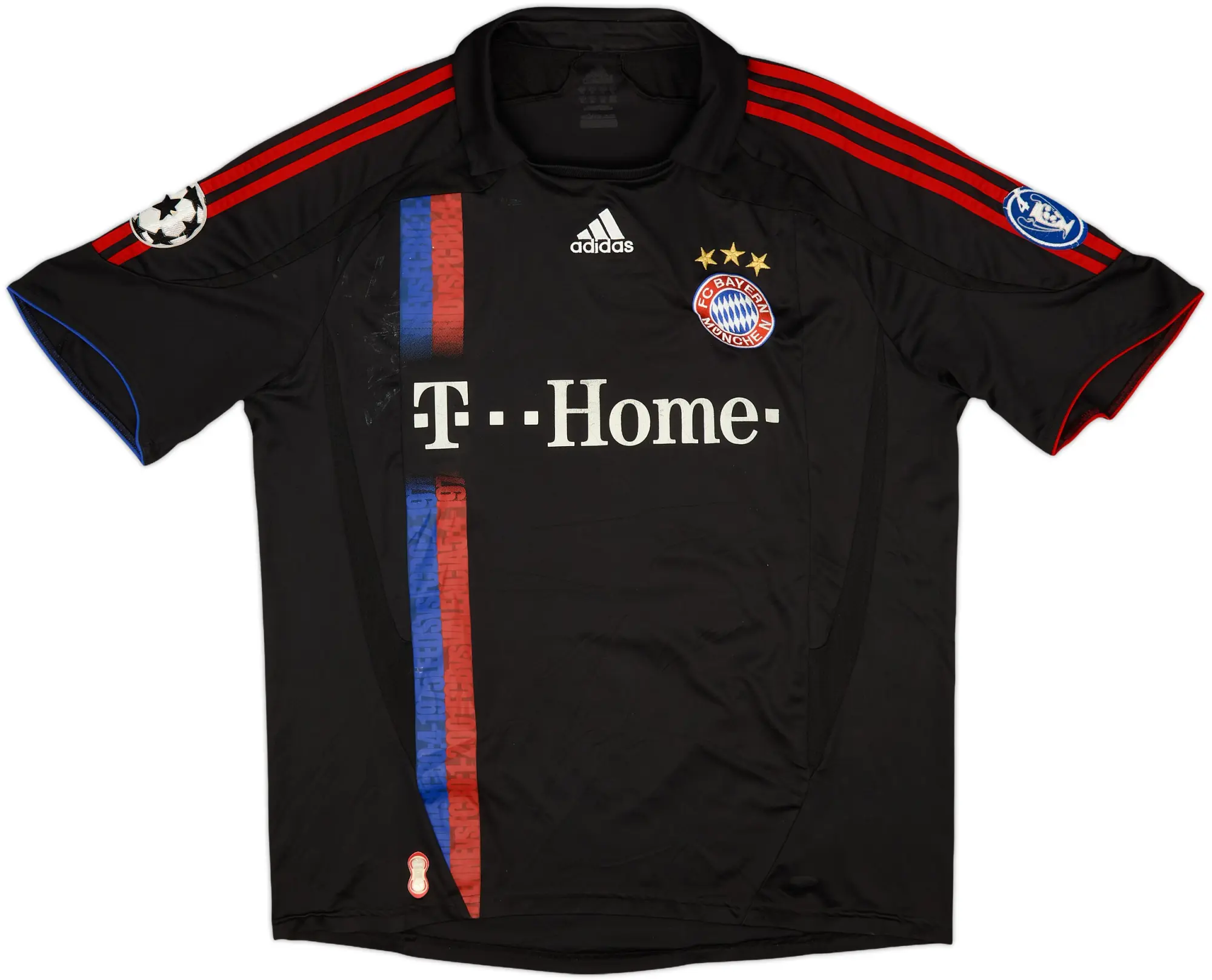 adidas Bayern Munich Mens SS Home European Shirt 2007/09