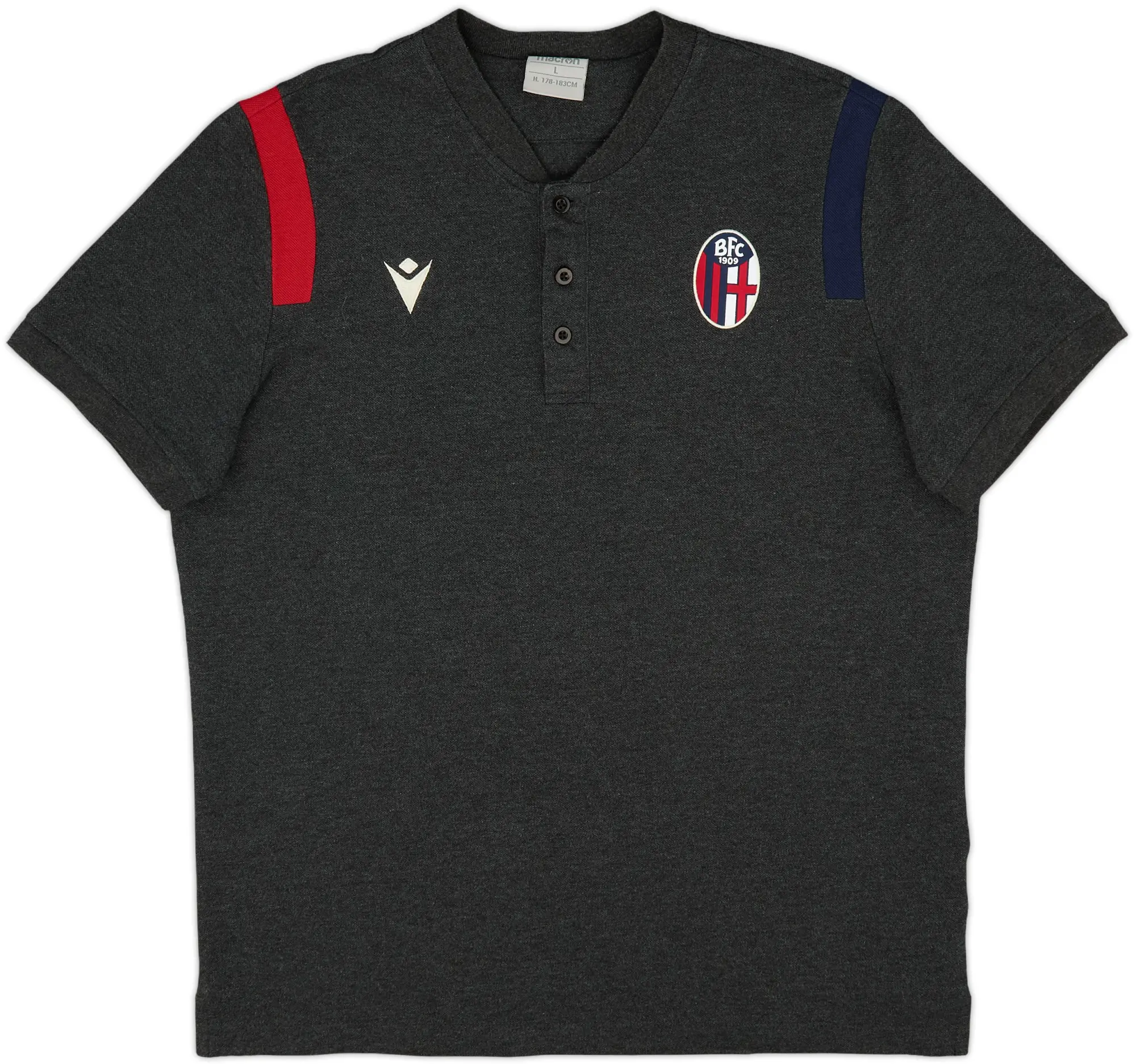 2019-20 Bologna Macron Polo Shirt - 8/10 - (L)