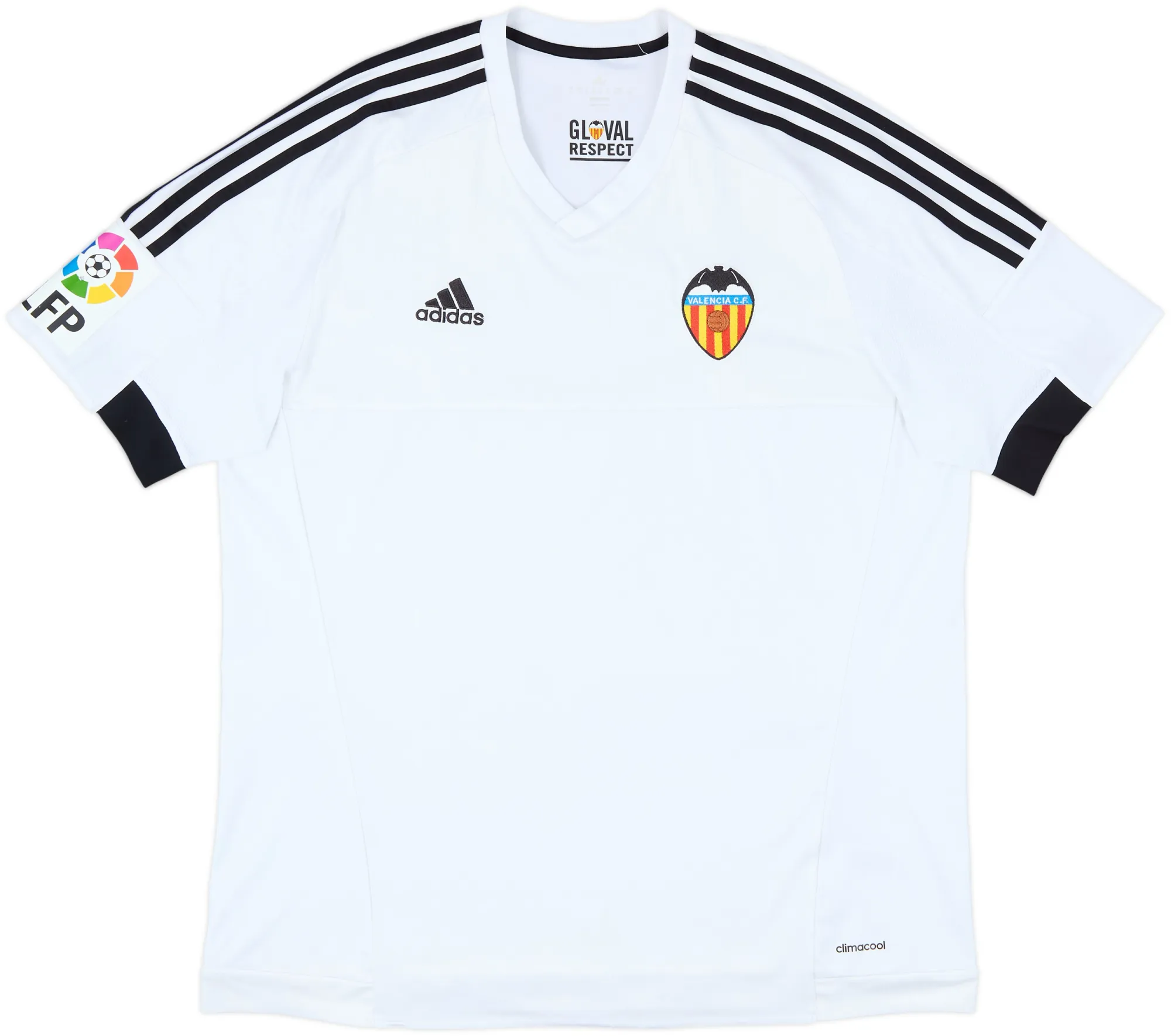 adidas Valencia Mens SS Home Shirt 2015/16