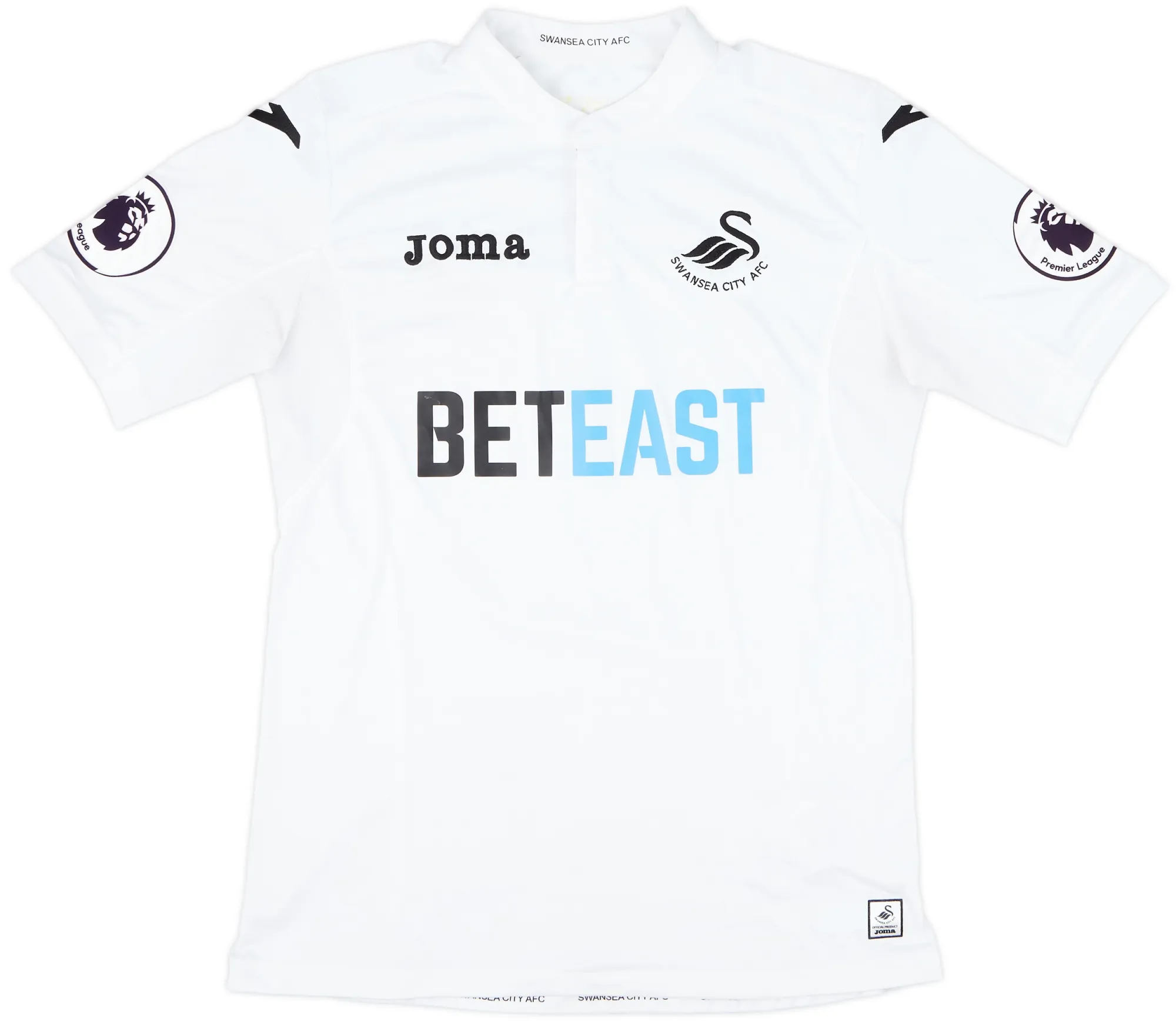 Joma Swansea City Mens SS Home Shirt 2016/17
