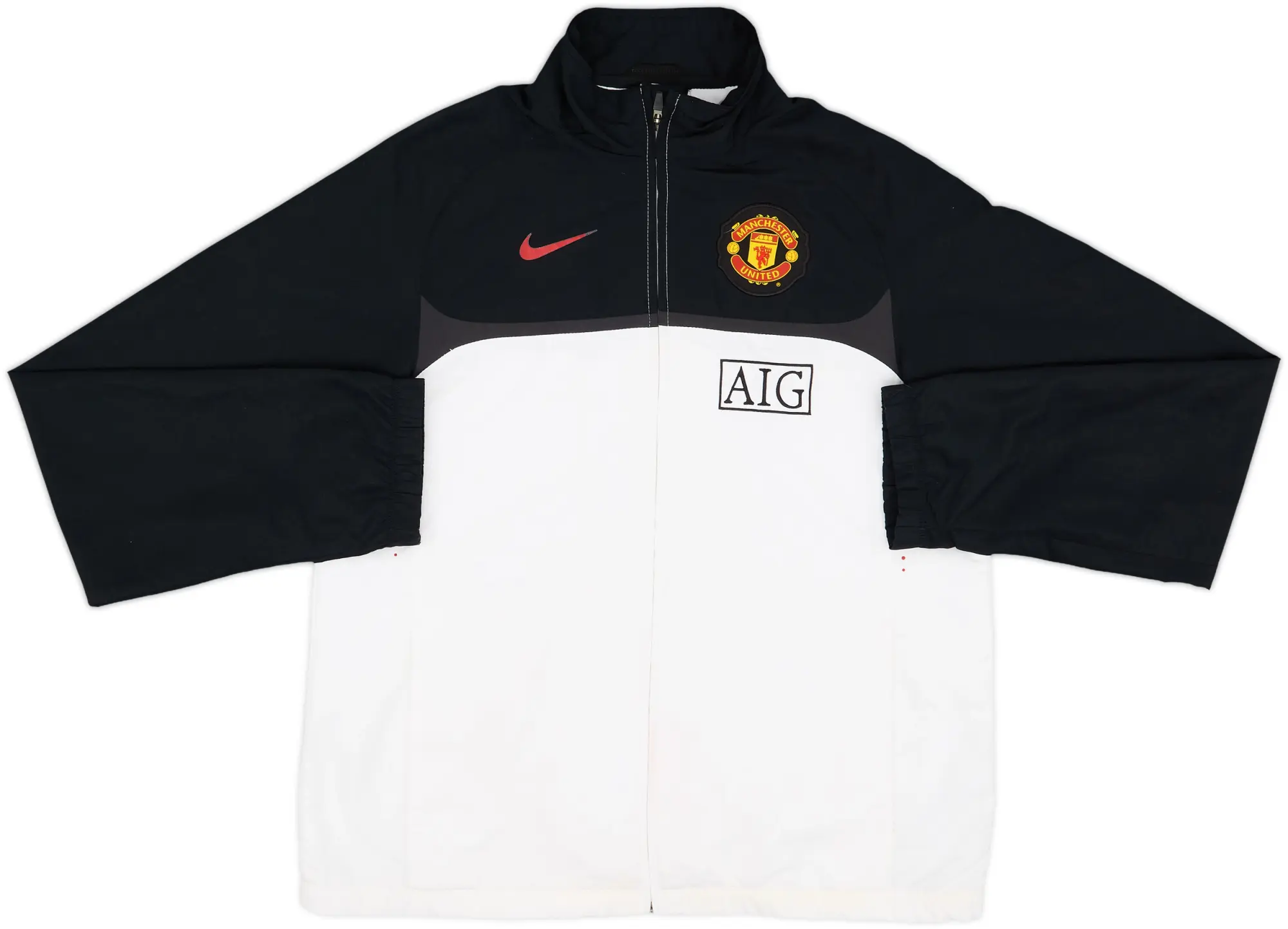 2010-11 Manchester United Nike Track Jacket - 7/10 - (M)