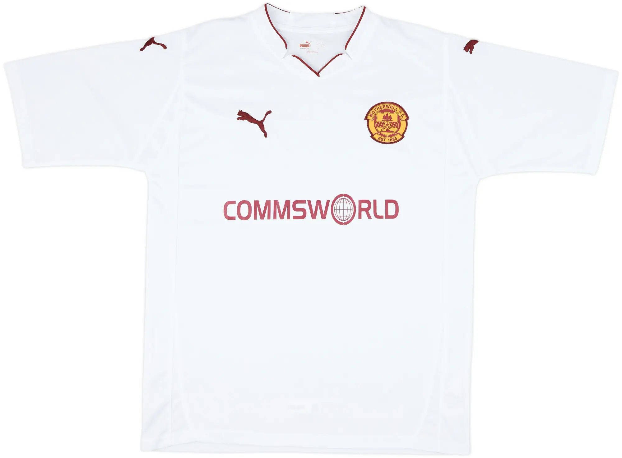 Puma Motherwell Mens SS Away Shirt 2010/11