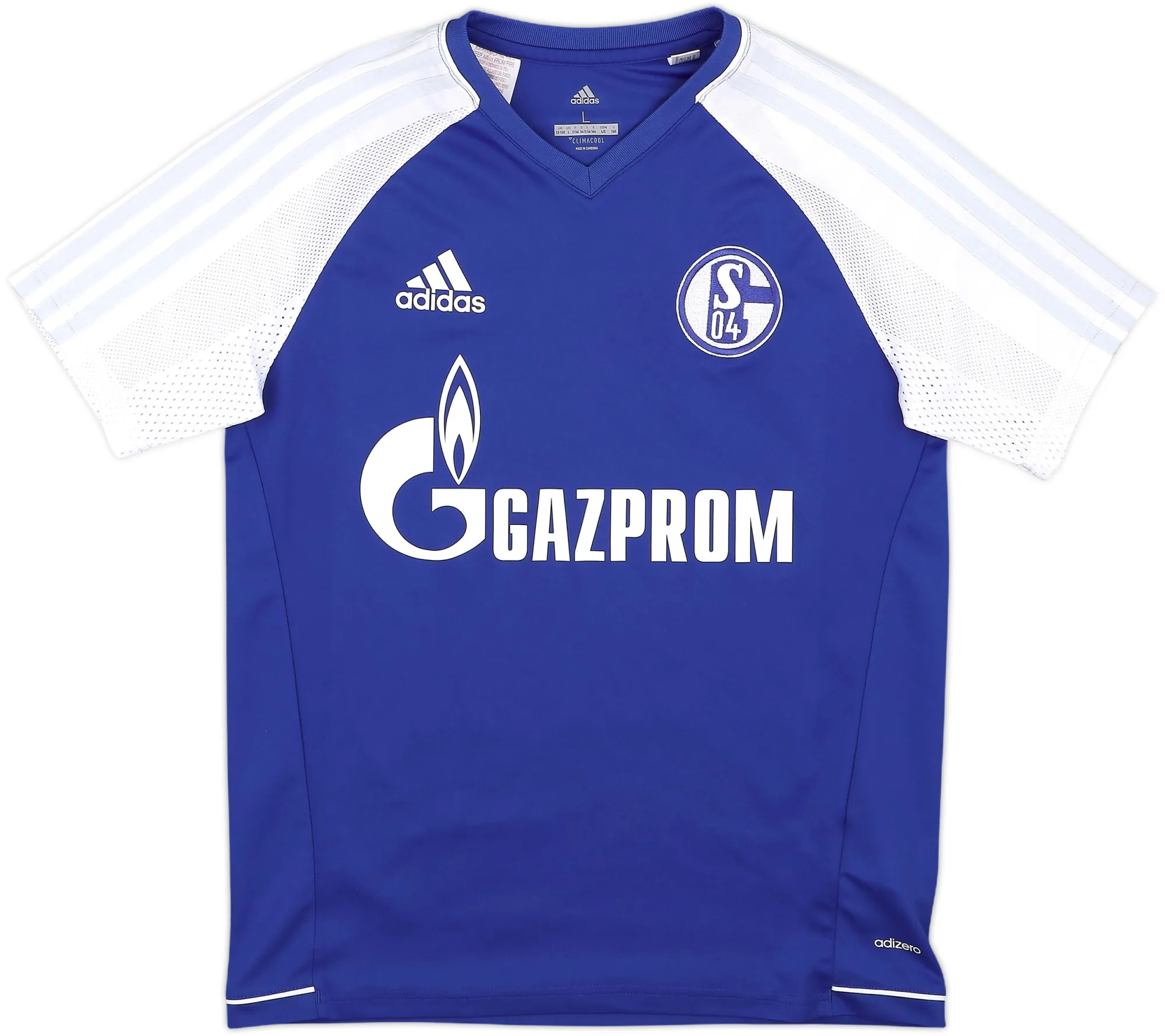 adidas Schalke 04 Boys SS Home Shirt 2017/18
