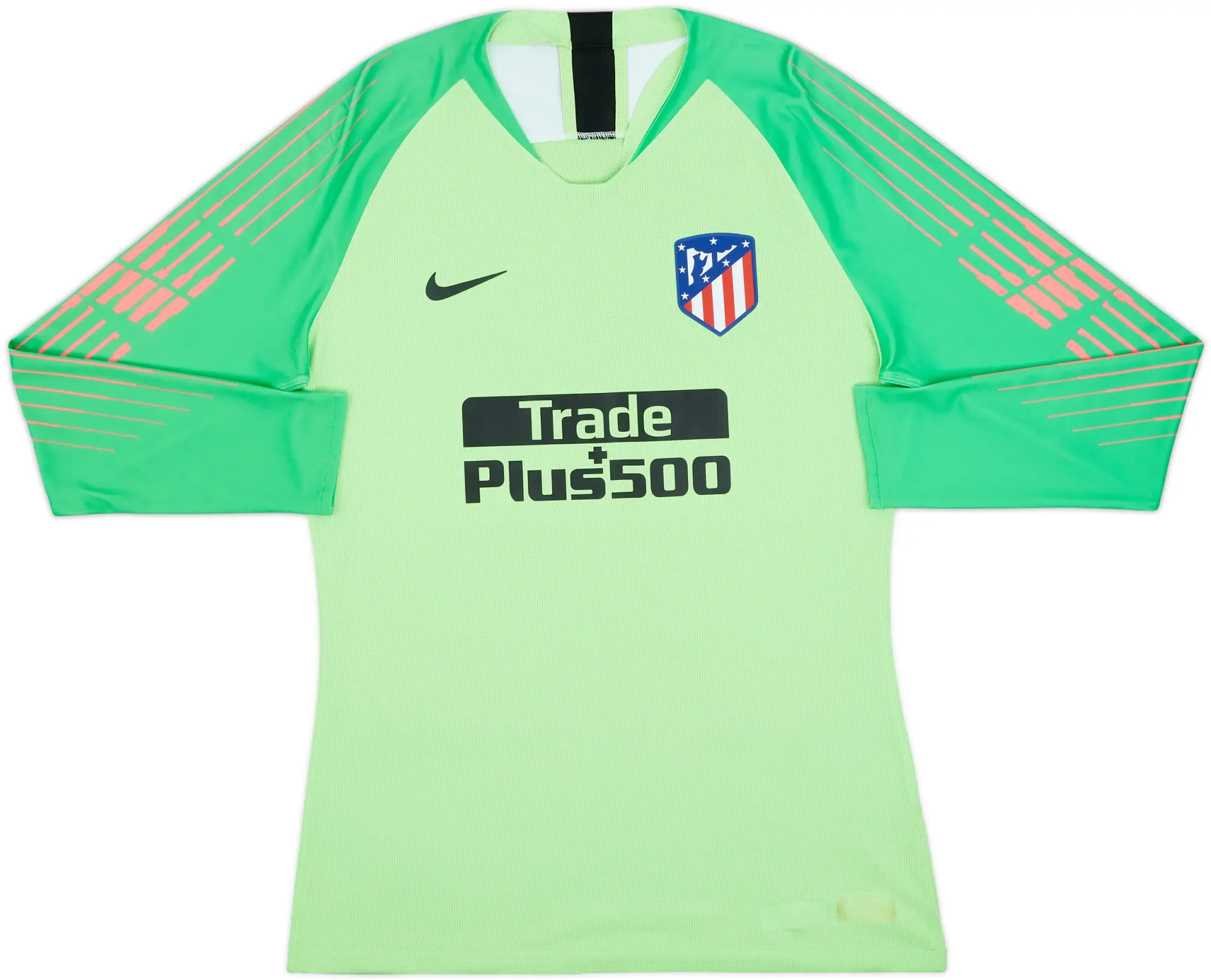Nike Atlético Madrid Mens LS Goalkeeper Player Issue Home Shirt 2018/19