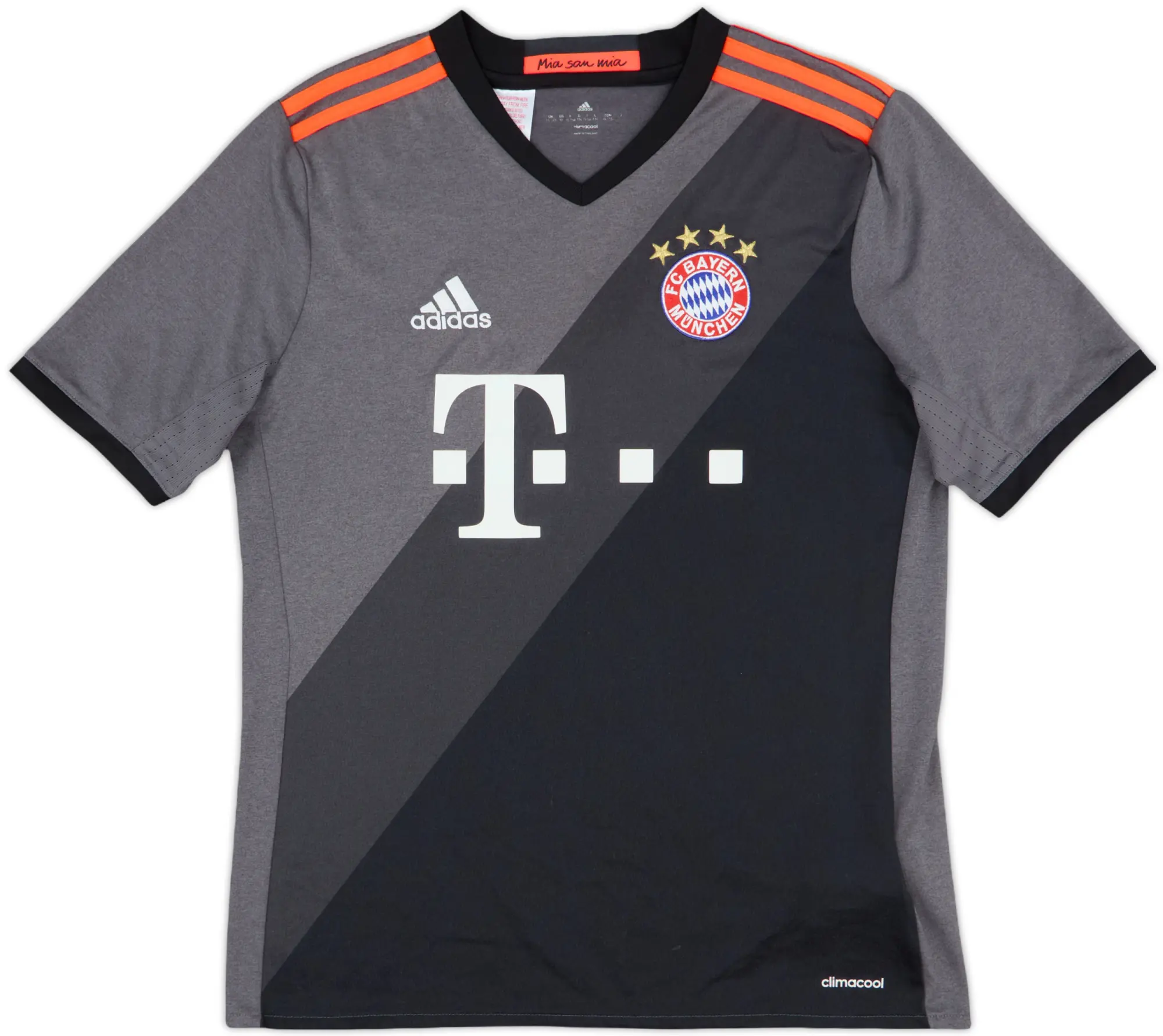 adidas Bayern Munich Boys SS Away Shirt 2016/17