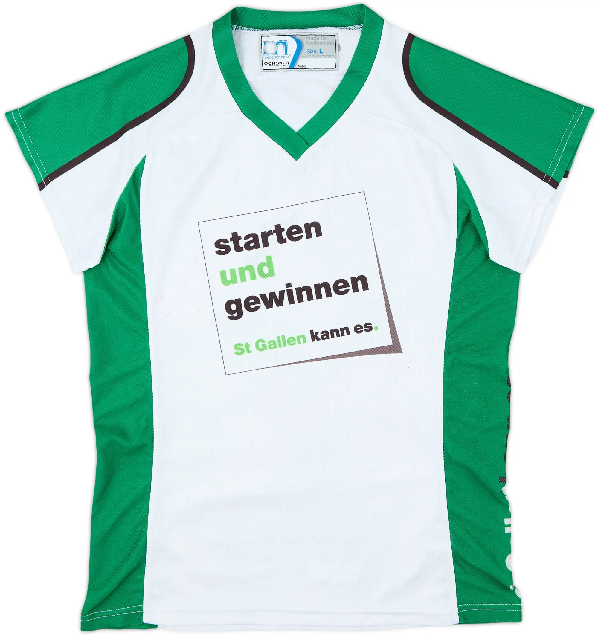 2000s St Gallen Ochsner Hockey Training Shirt - 6/10 - (Women's L)
