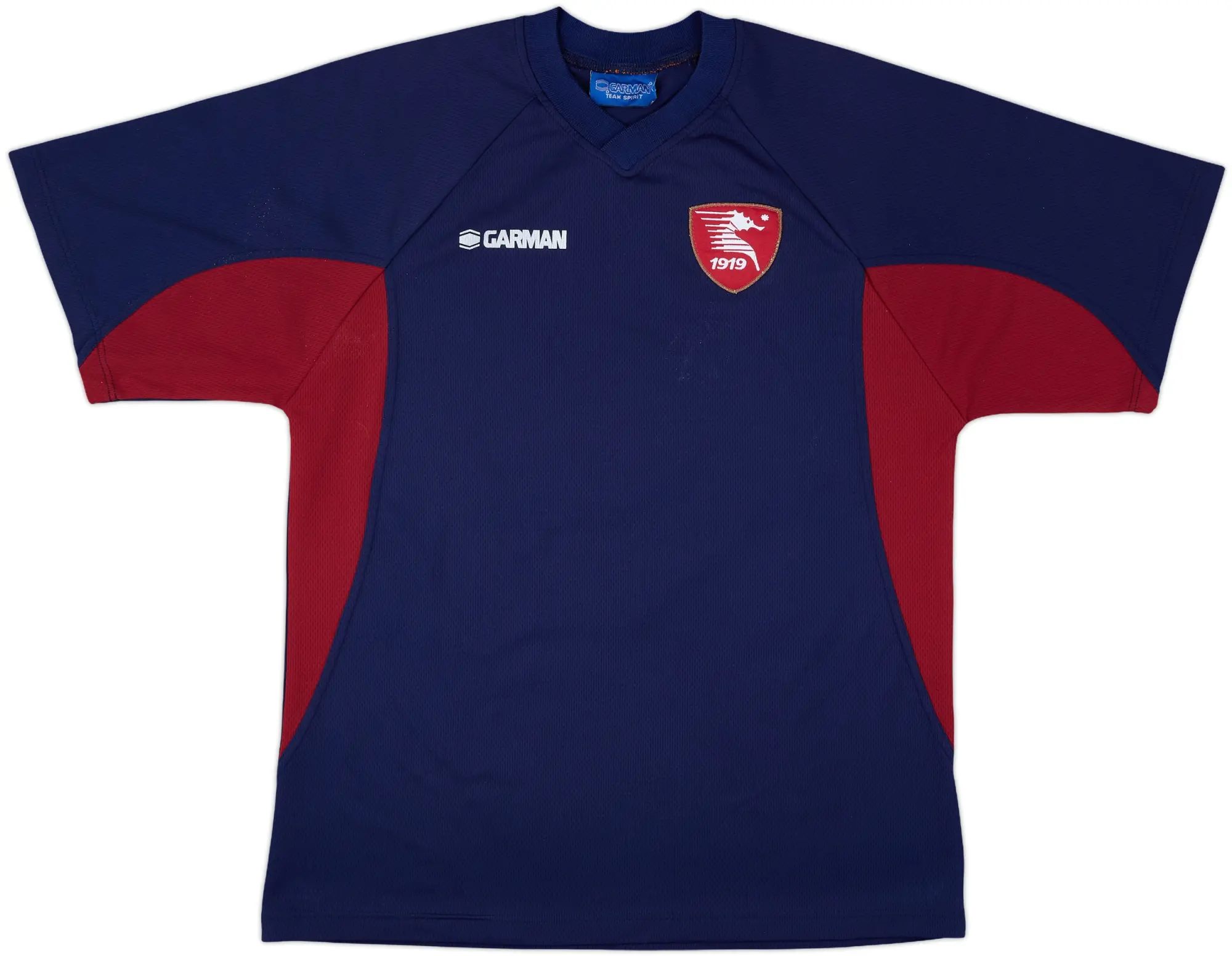2002-03 Salernitana Garman Player Issue Training Shirt #24 - 8/10 - (XL)