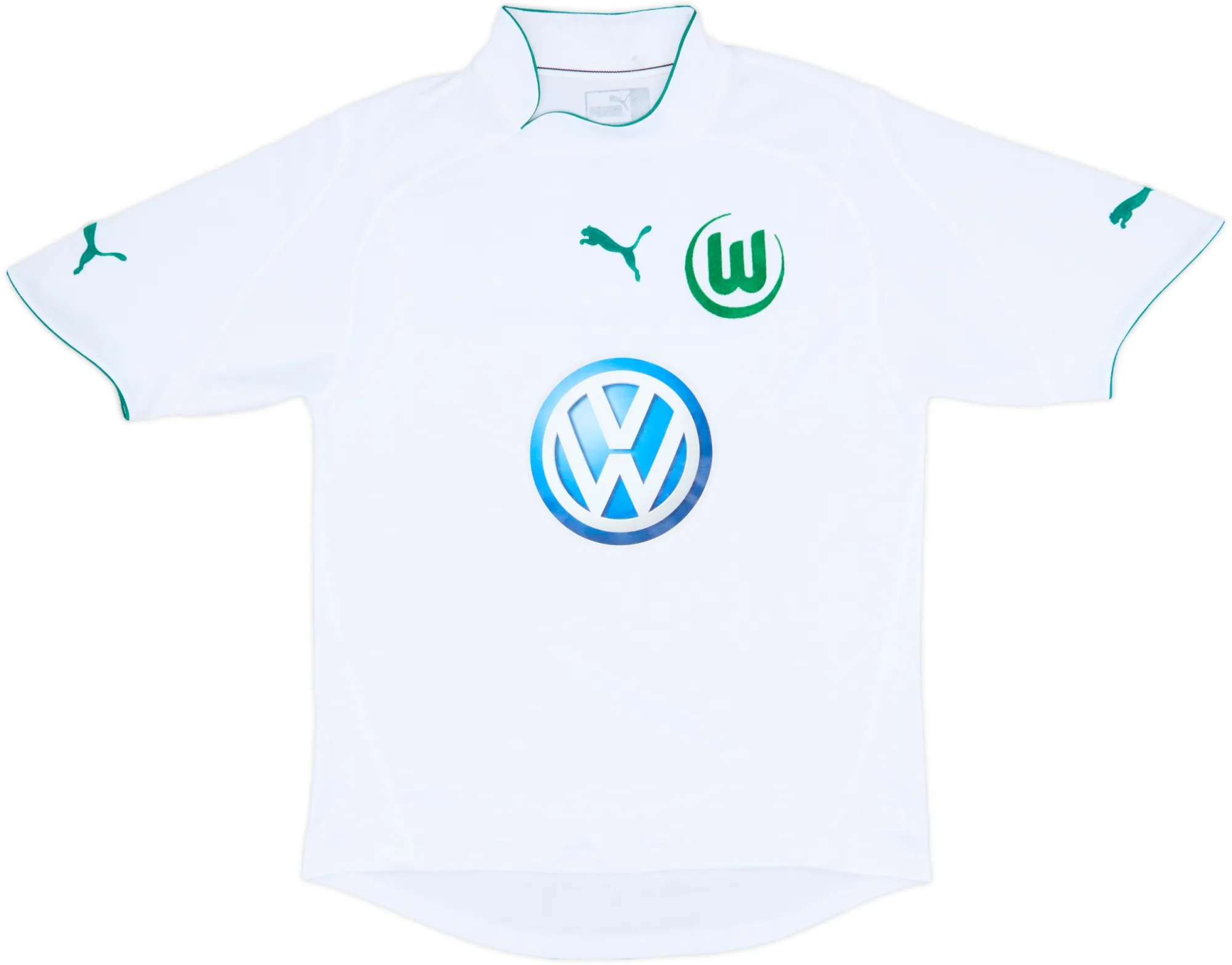 Puma Wolfsburg Mens SS Home Shirt 2003/04