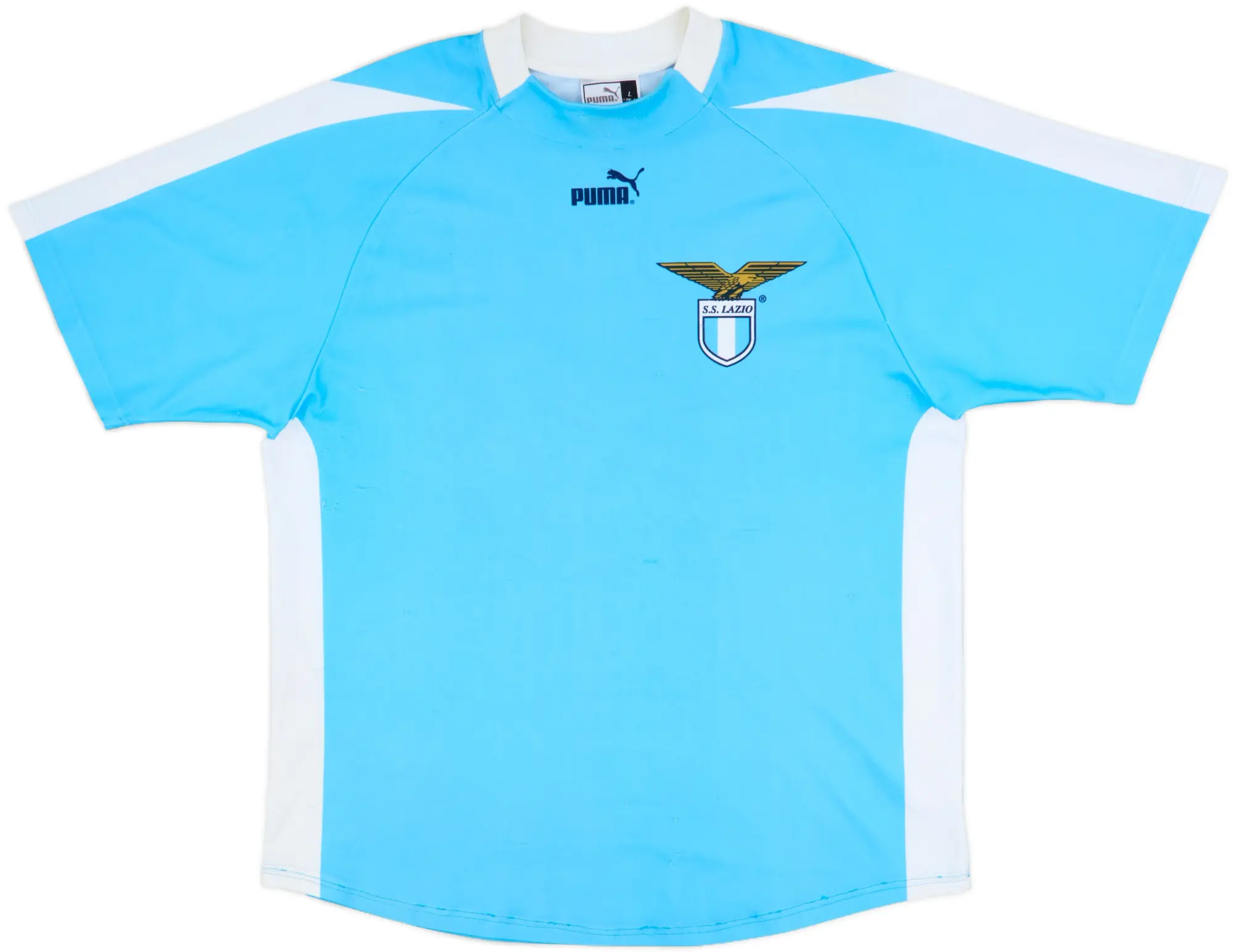 2003-04 Lazio 'Signed' Home Shirt - 7/10 - (L)