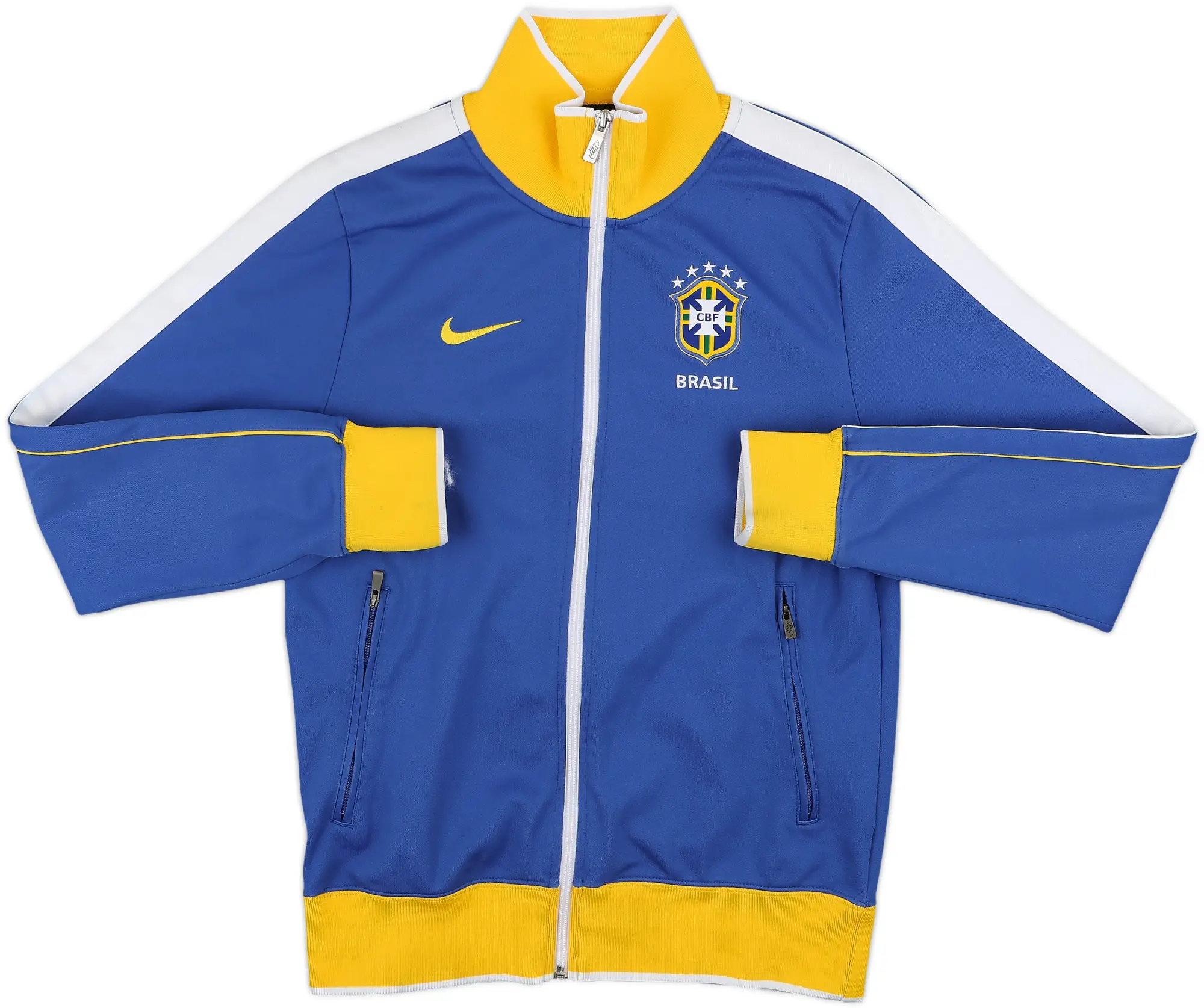 2010-11 Brazil Nike Track Jacket - 8/10 - (S)