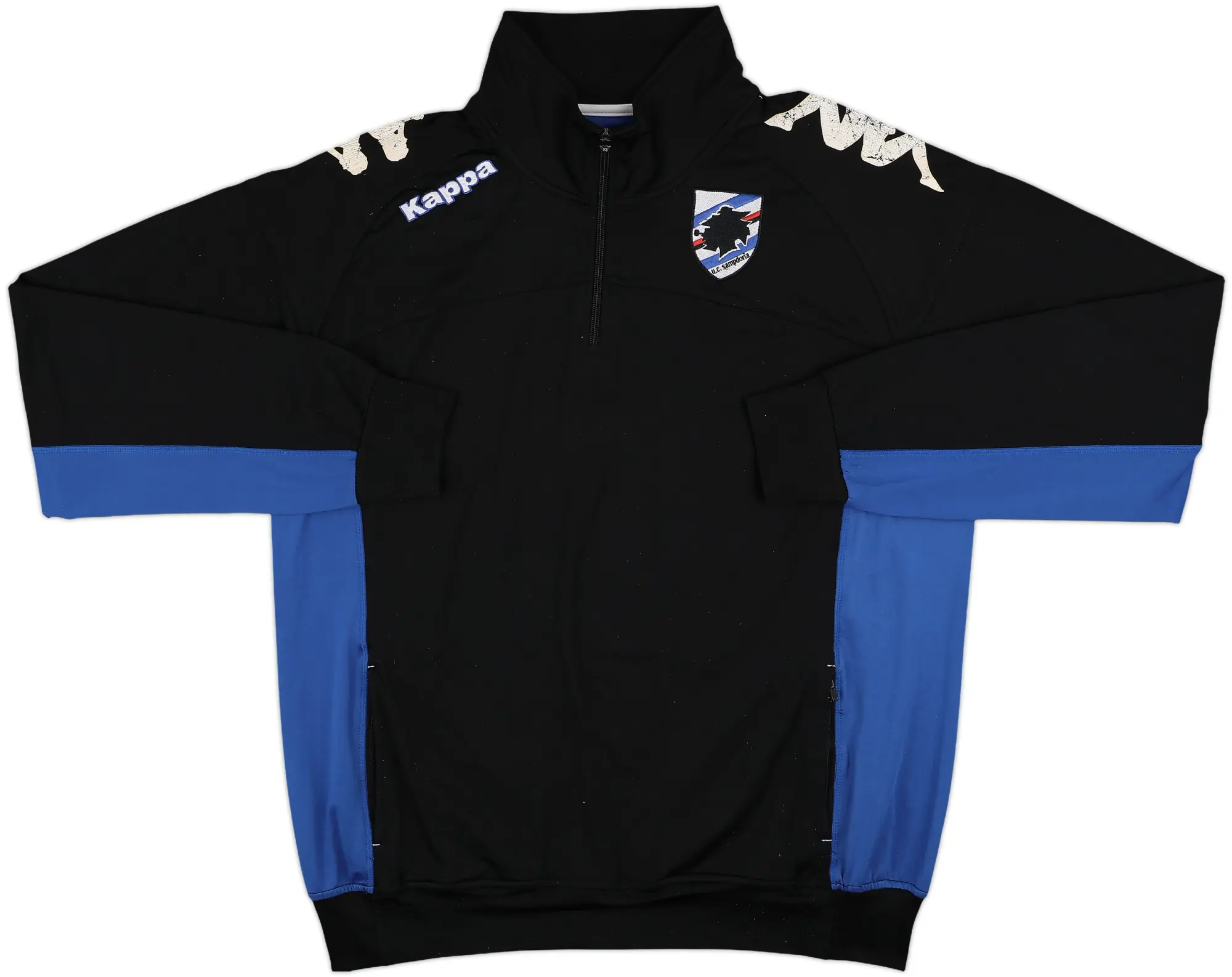 2012-13 Sampdoria Kappa 1/4 Zip Drill Top - 5/10 - (XXL)