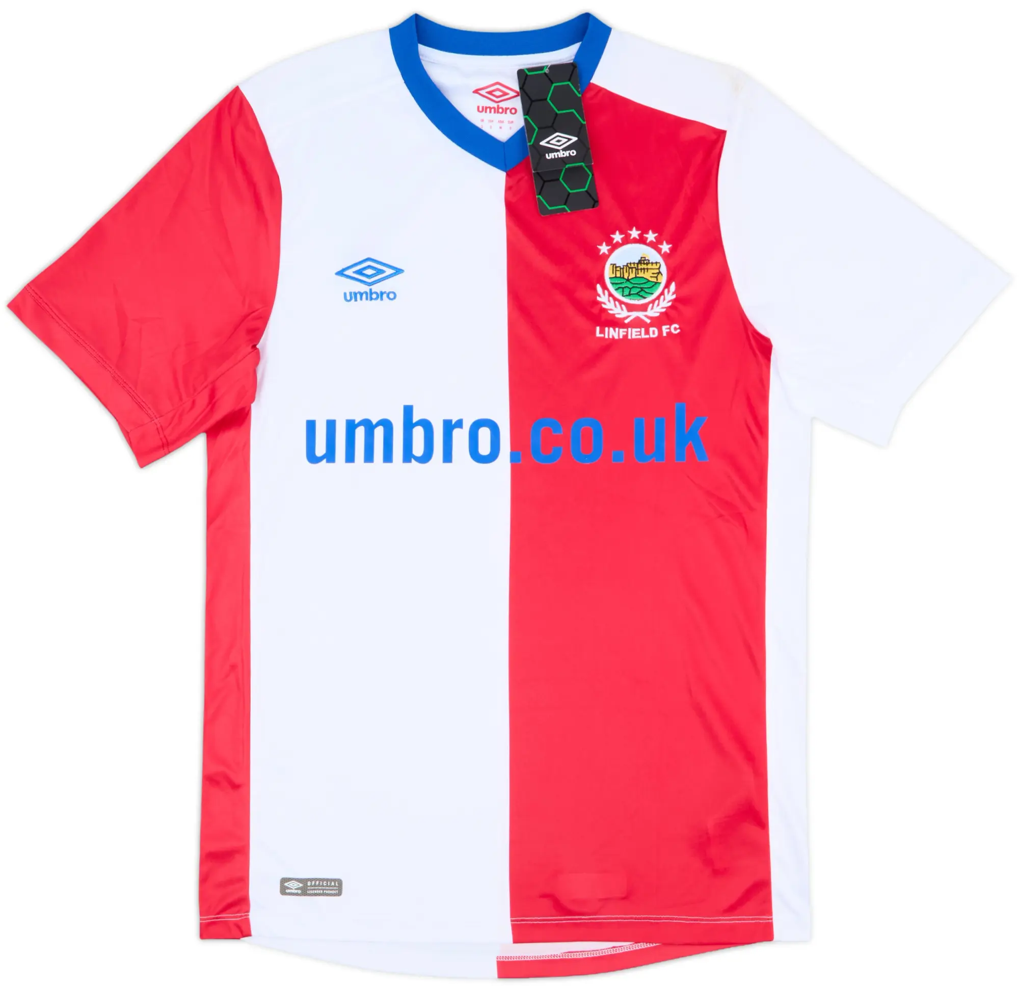 2018-19 Linfield Away Shirt (S)