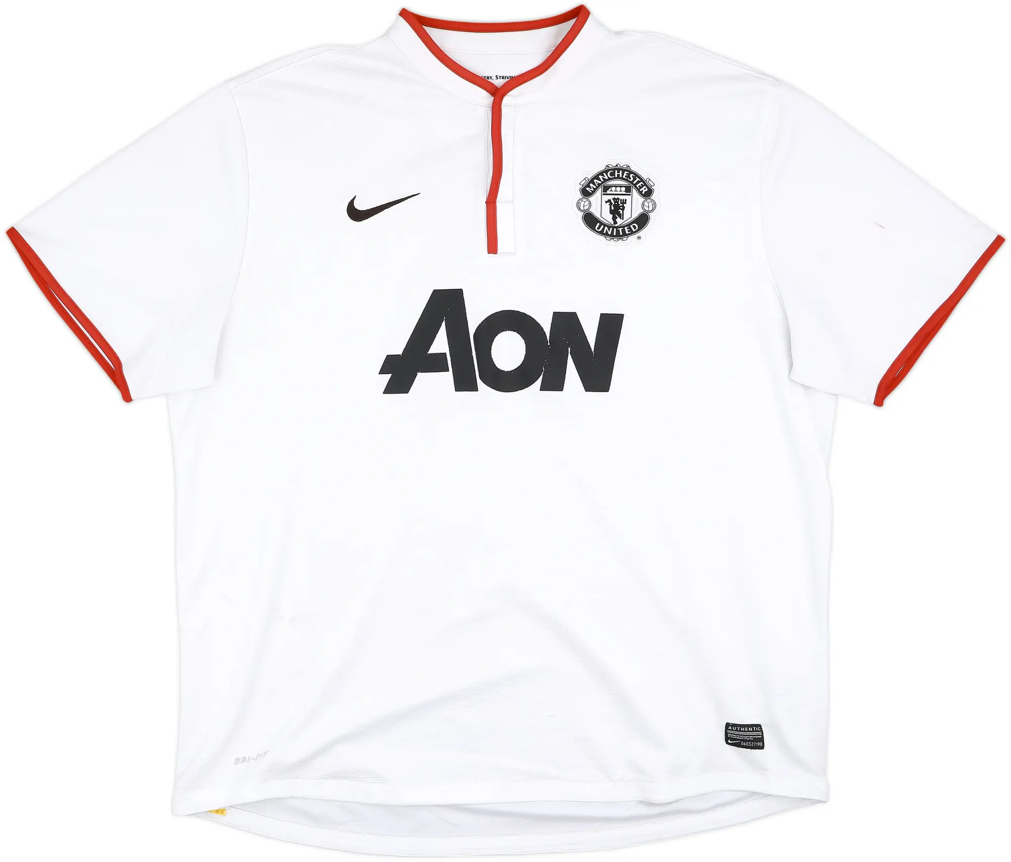 2012-14 Manchester United Away Shirt Rooney #10 - 6/10 - (XXL)