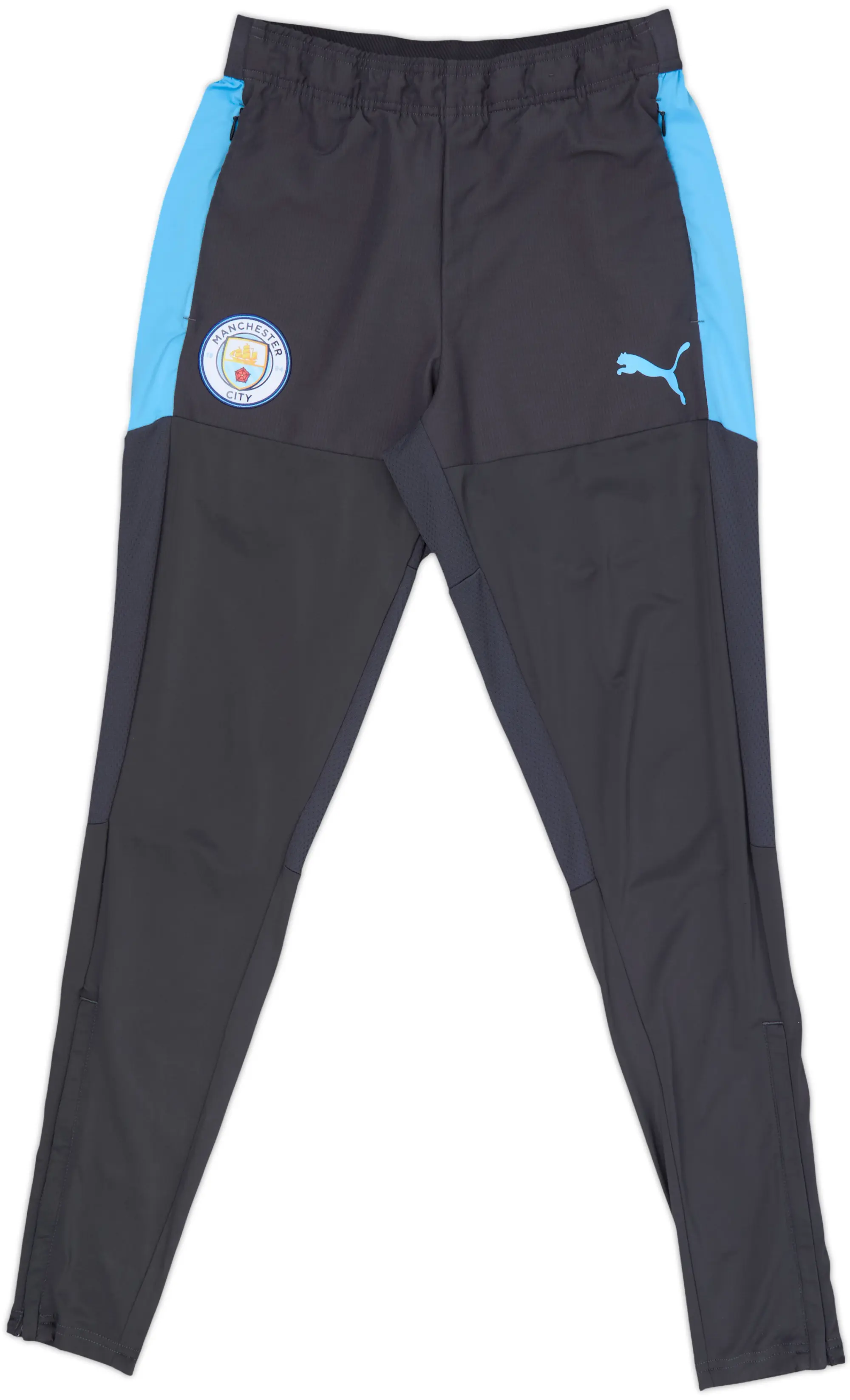 2019-20 Manchester City Puma Track Pants/Bottoms - 8/10 - (S)