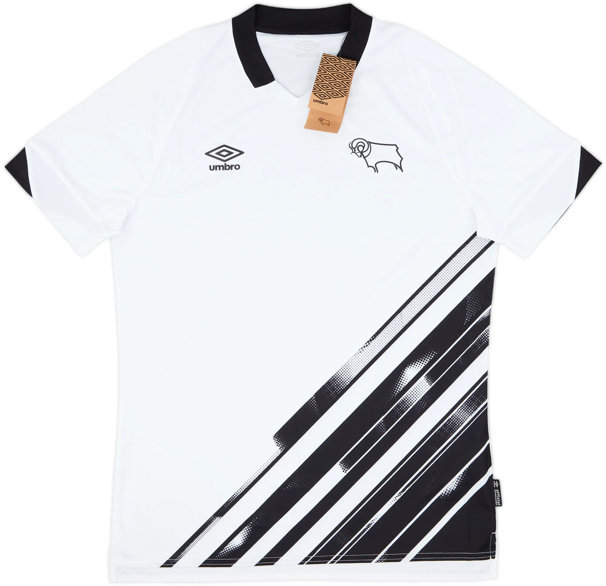 Umbro Derby County Mens SS Home Shirt 2022/23