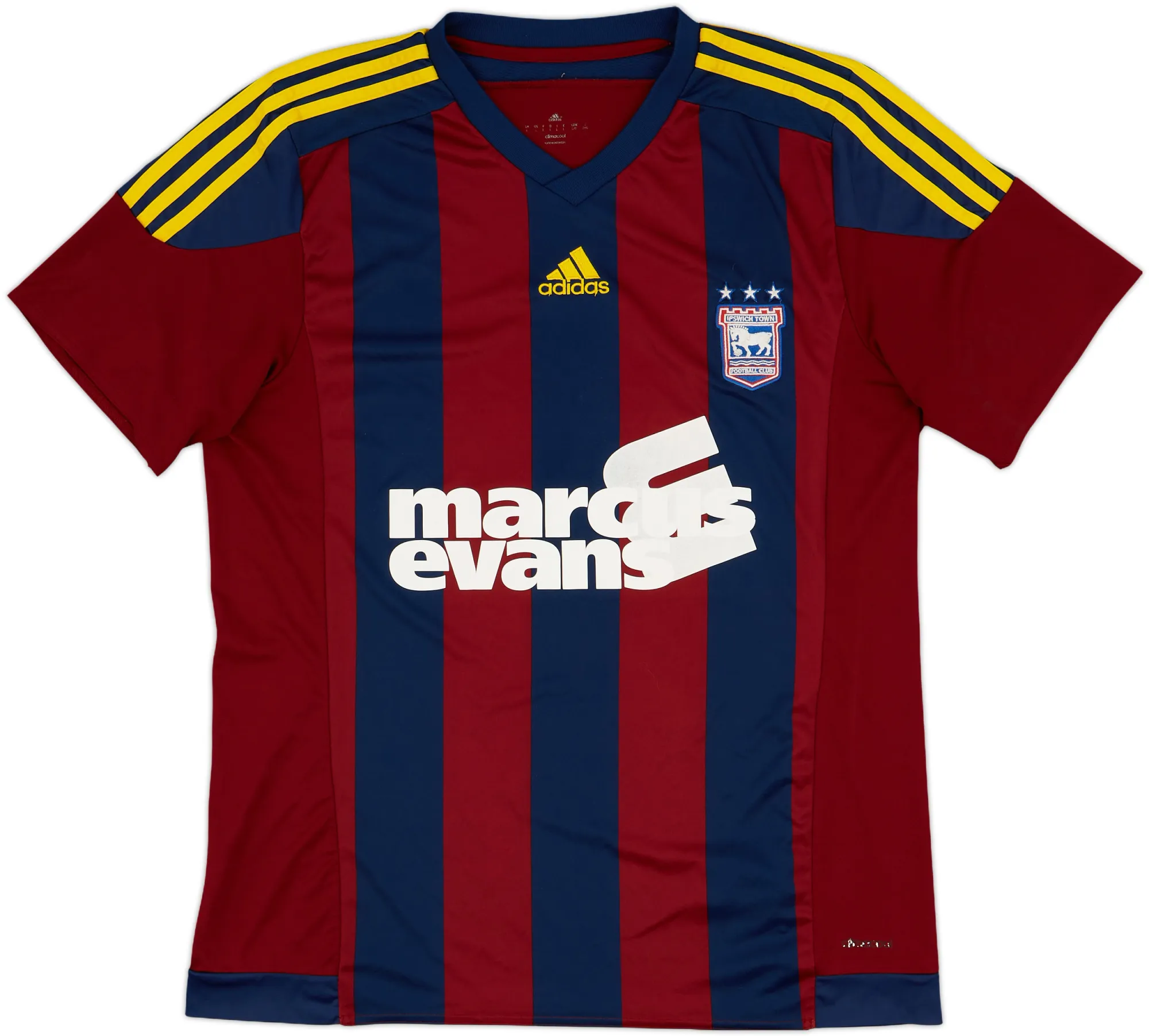 adidas Ipswich Town Mens SS Away Shirt 2015/16