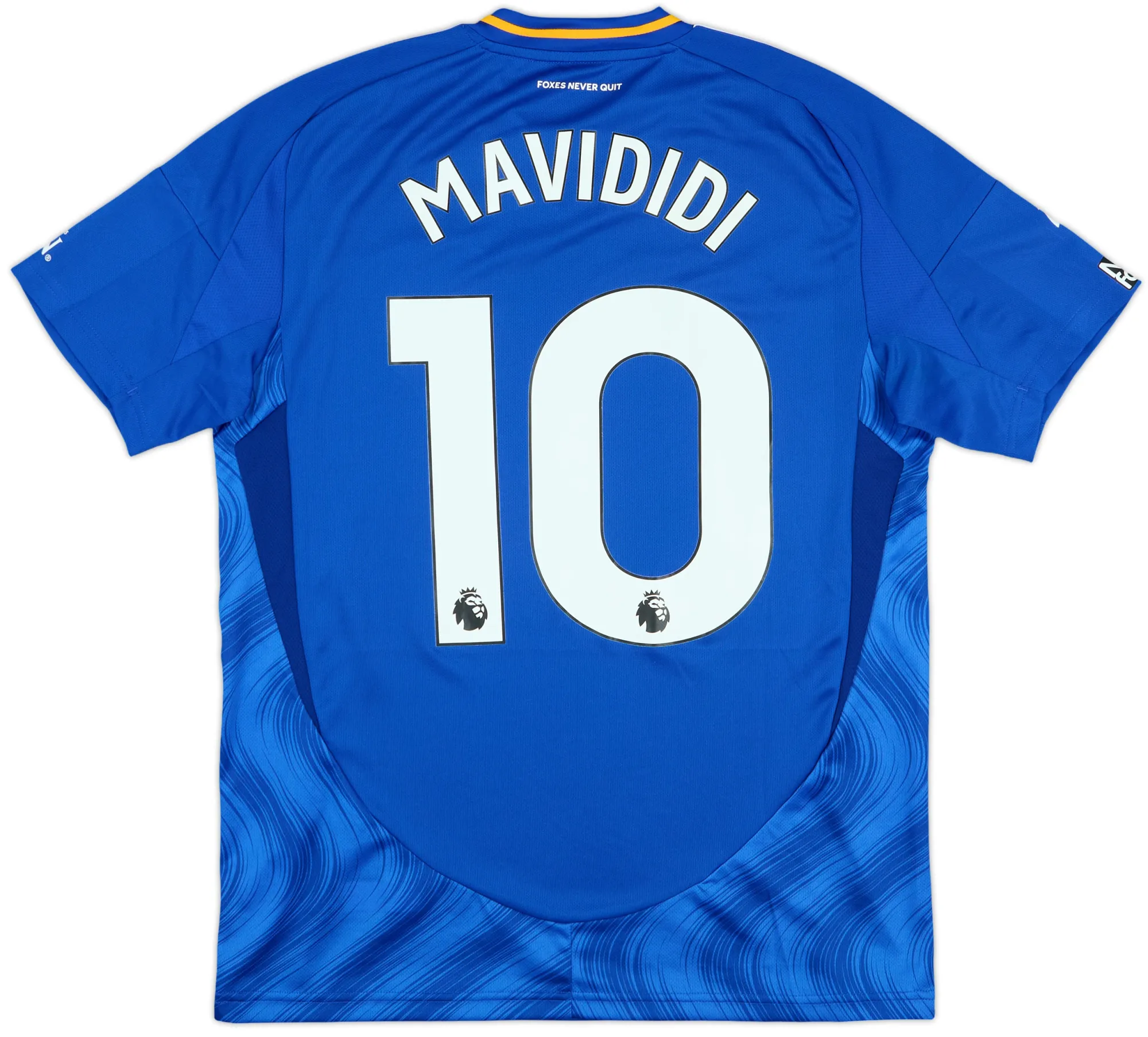 adidas Leicester City Mens SS Player Issue Home Shirt 2024/25