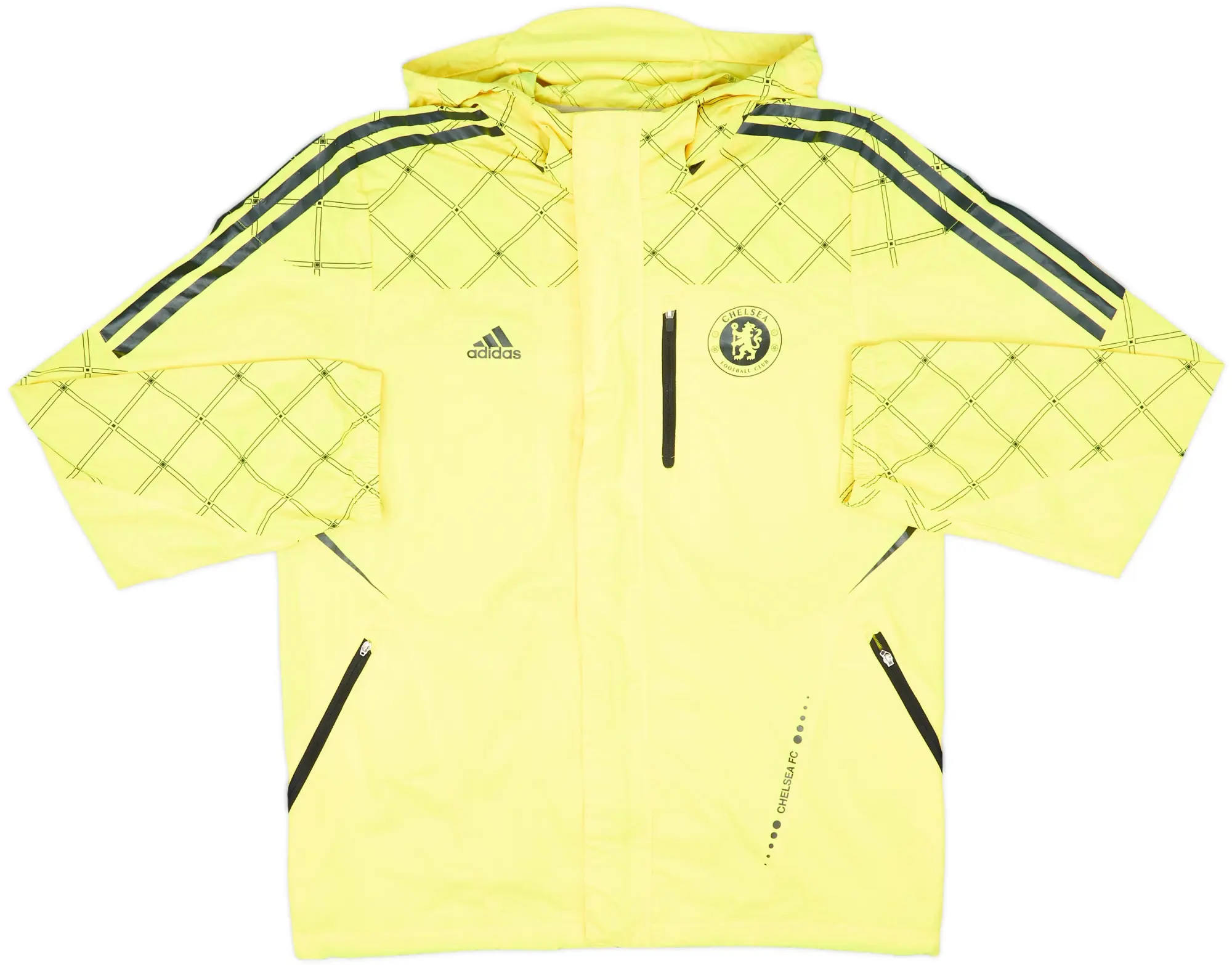 2010-11 Chelsea adidas Hooded Rain Jacket - 7/10 - (M)