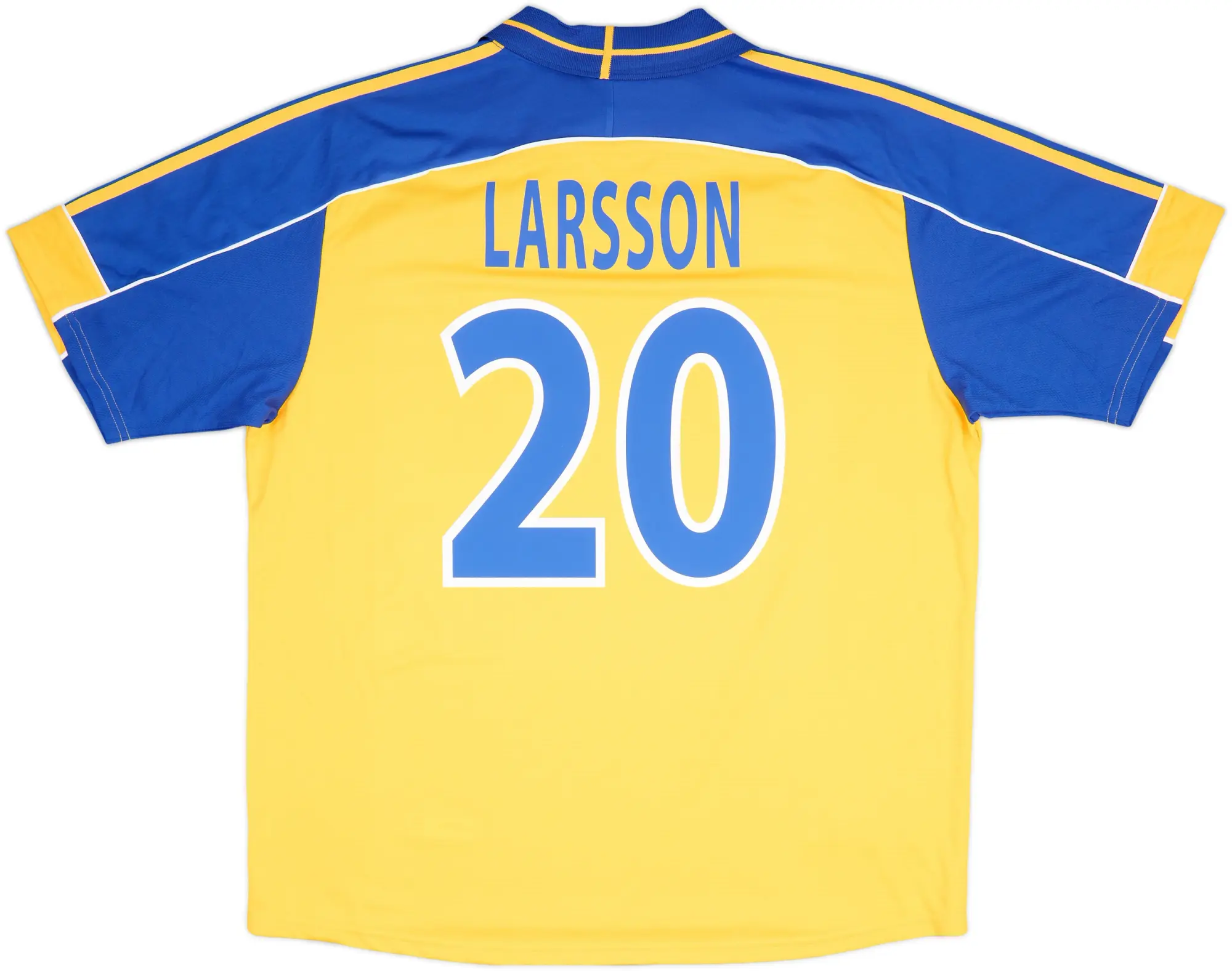 2000-02 Sweden Home Shirt Larsson #20 (XL)