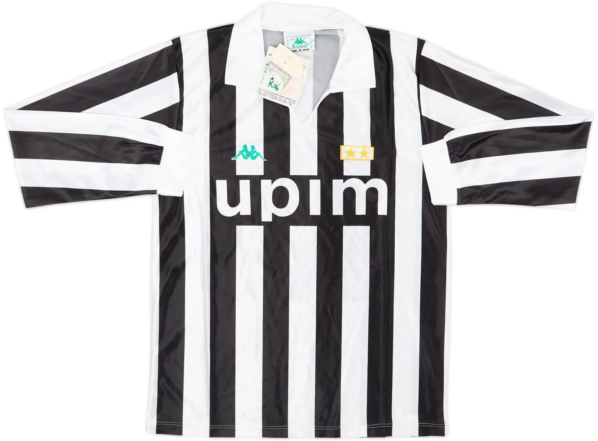 1991-92 Juventus Basic Home L/S Shirt (M)