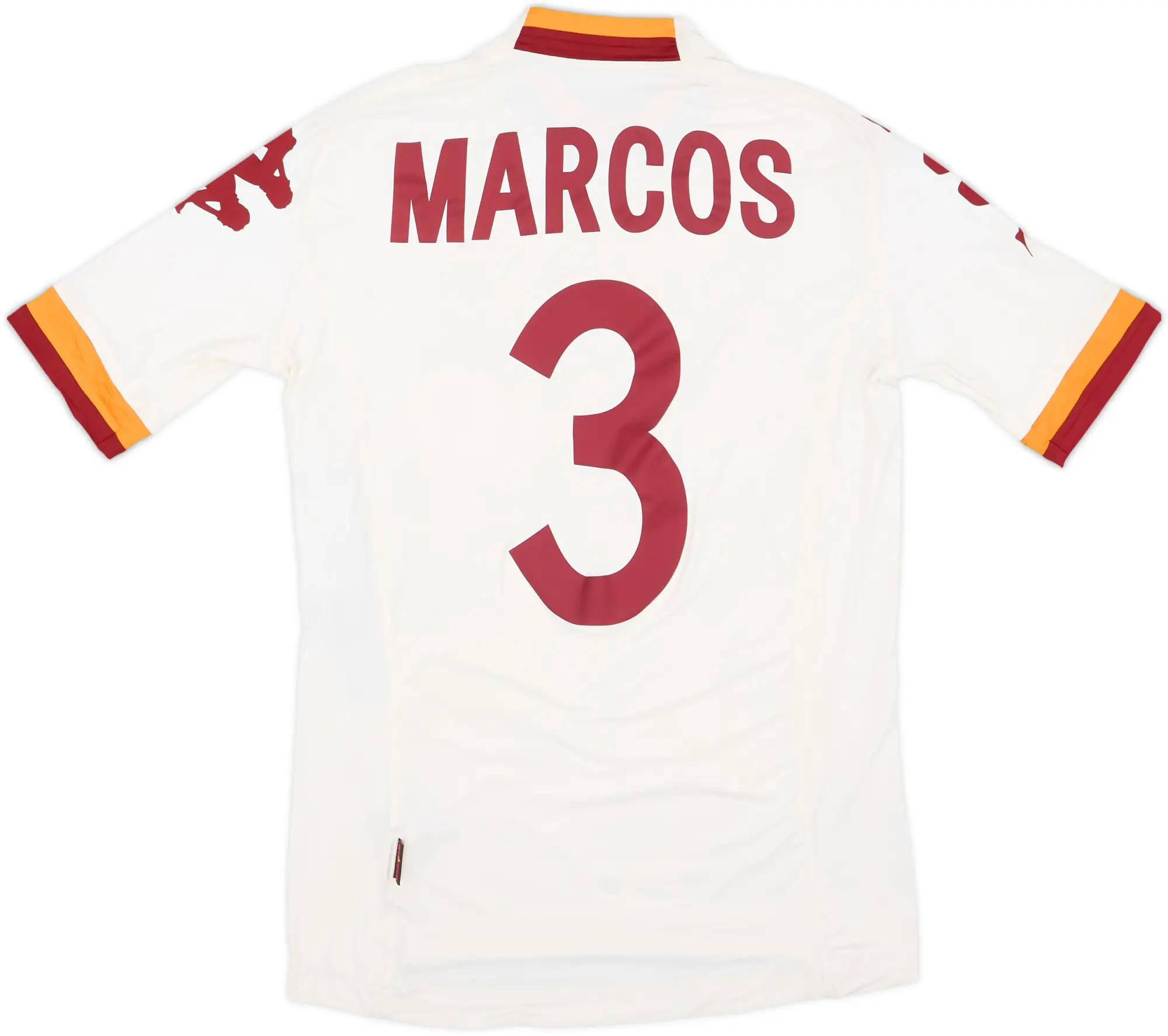 2012-13 Roma Away Shirt Marcos #3 (S)