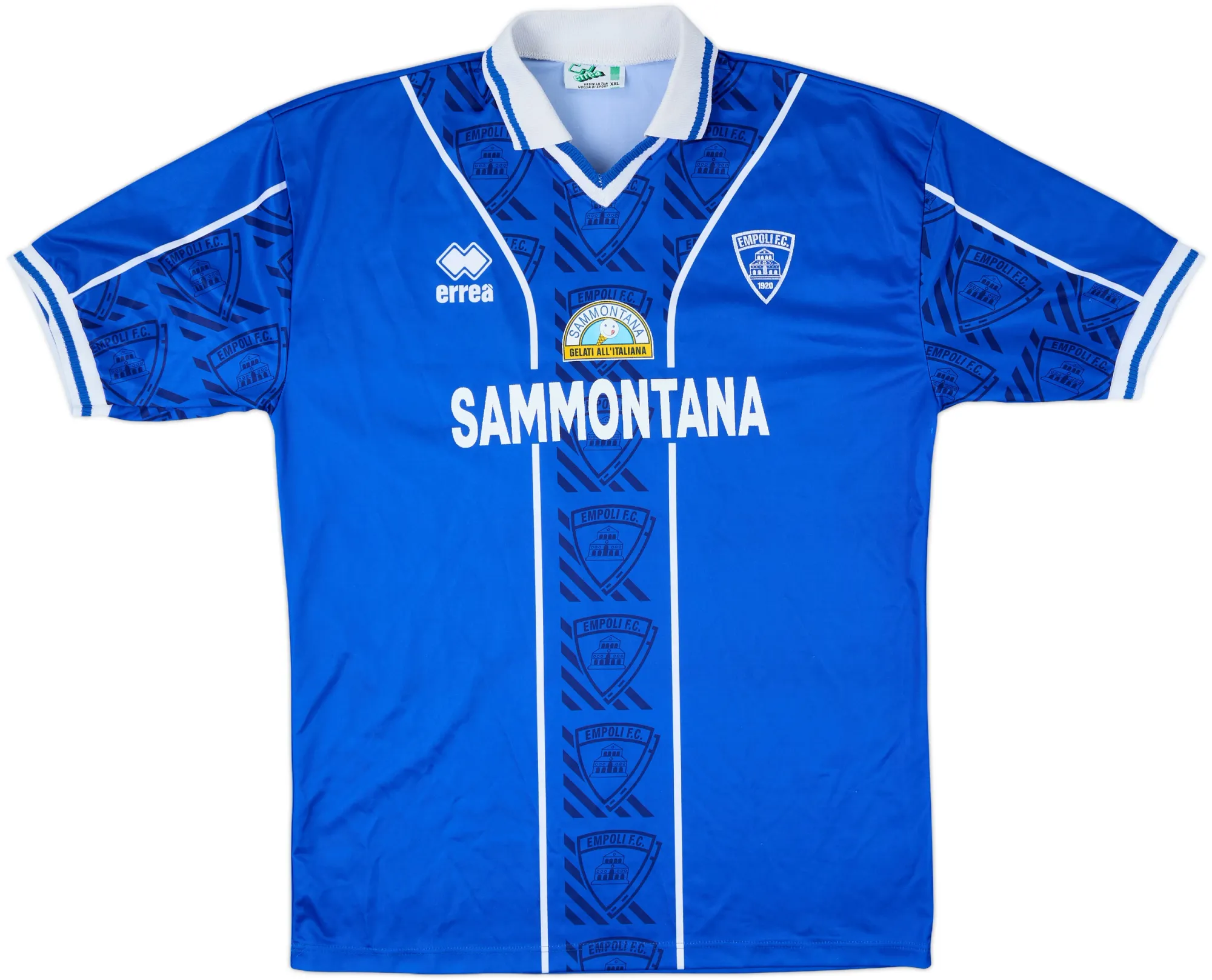 Errea Empoli Mens SS Home Shirt 1997/98