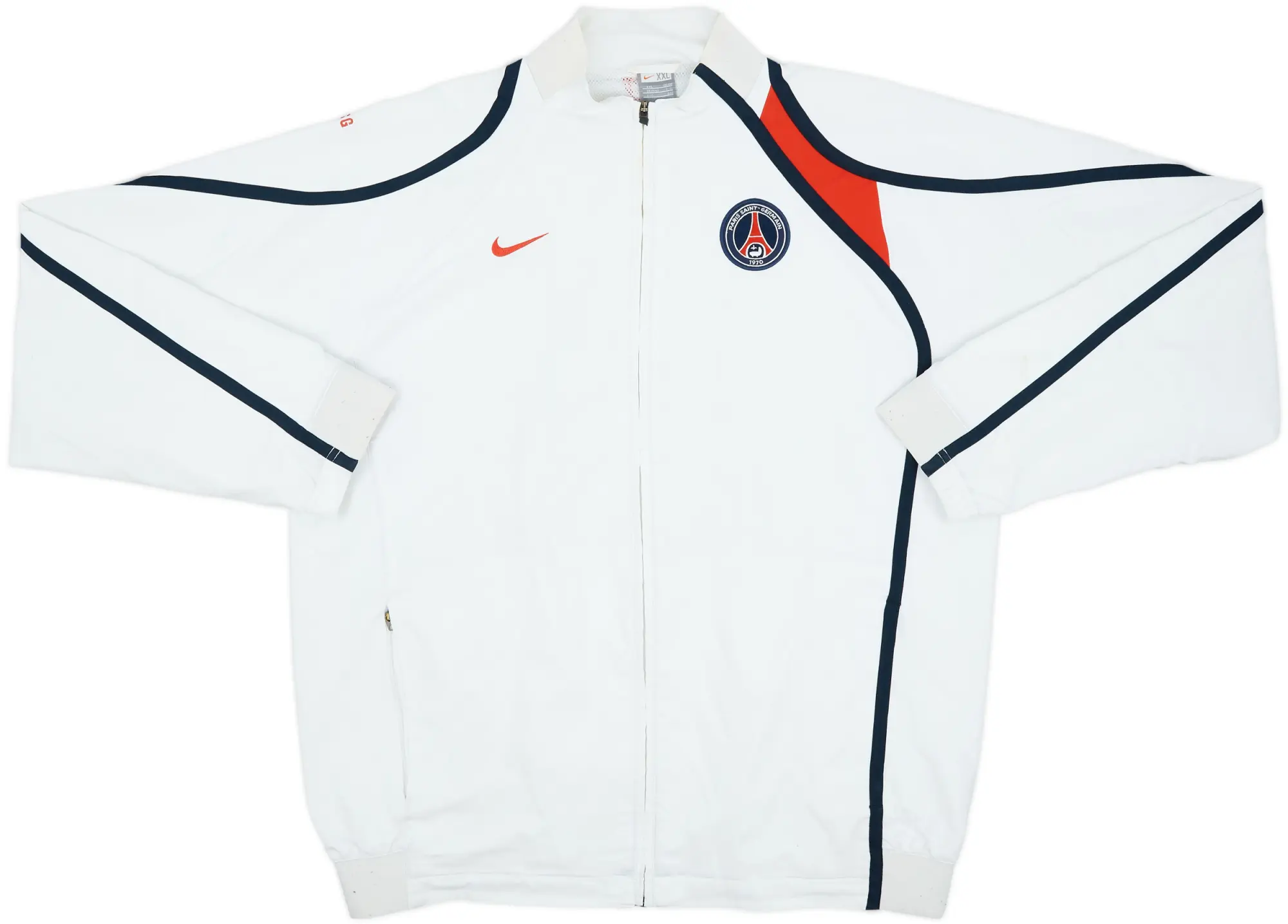 2007-08 Paris Saint-Germain Nike Track Jacket - 7/10 - (XXL)