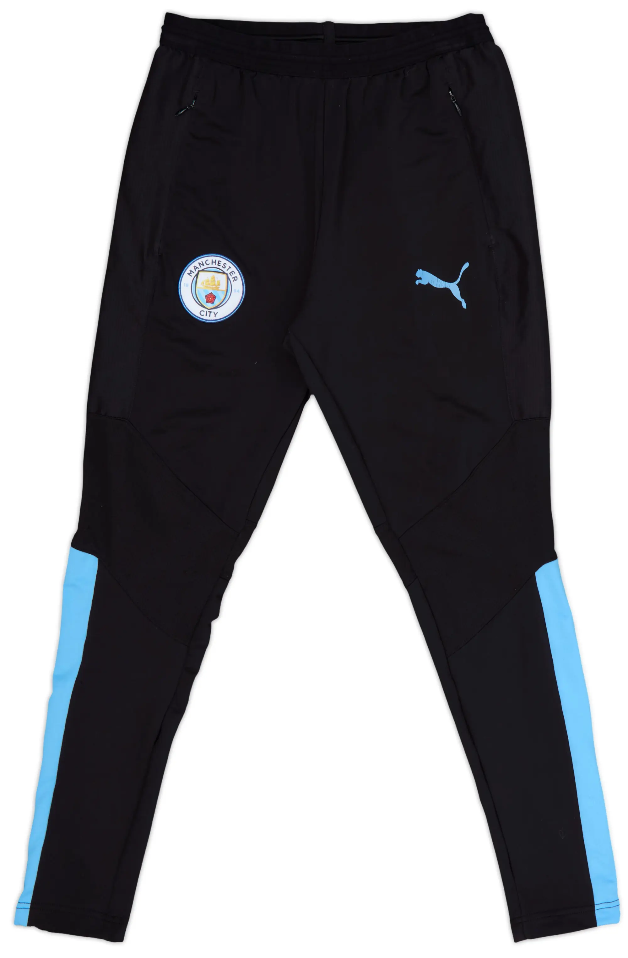 2019-20 Manchester City Puma Track Pants/Bottoms - 7/10 - (S)