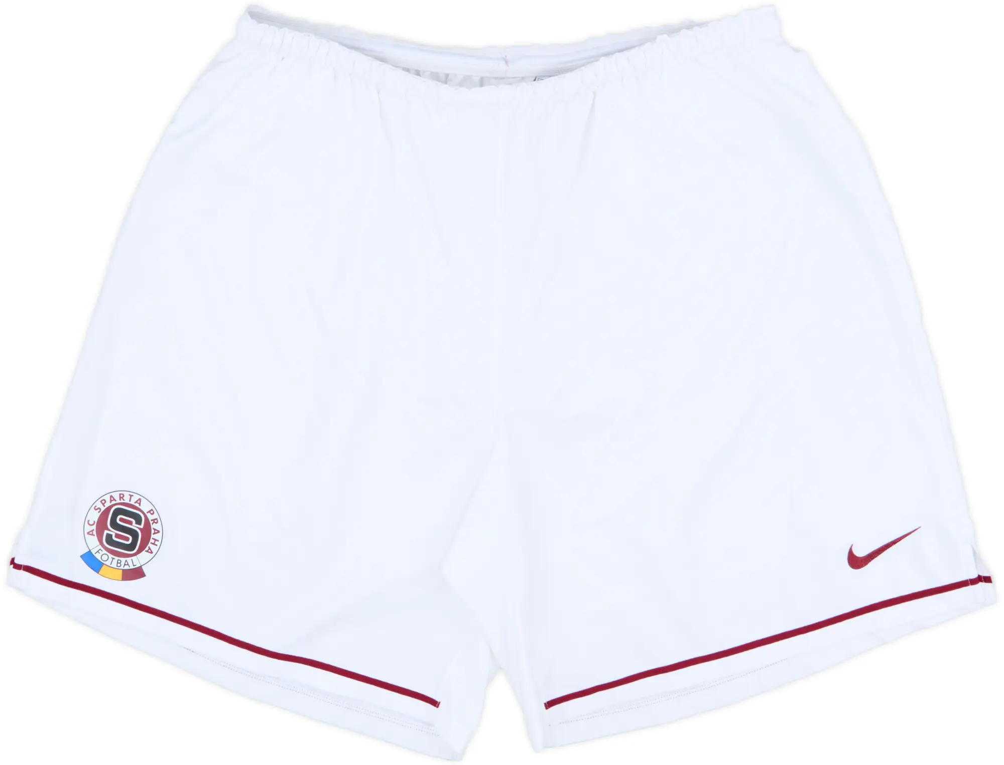 2007-08 Sparta Prague Home Shorts - 8/10 - (XXL)