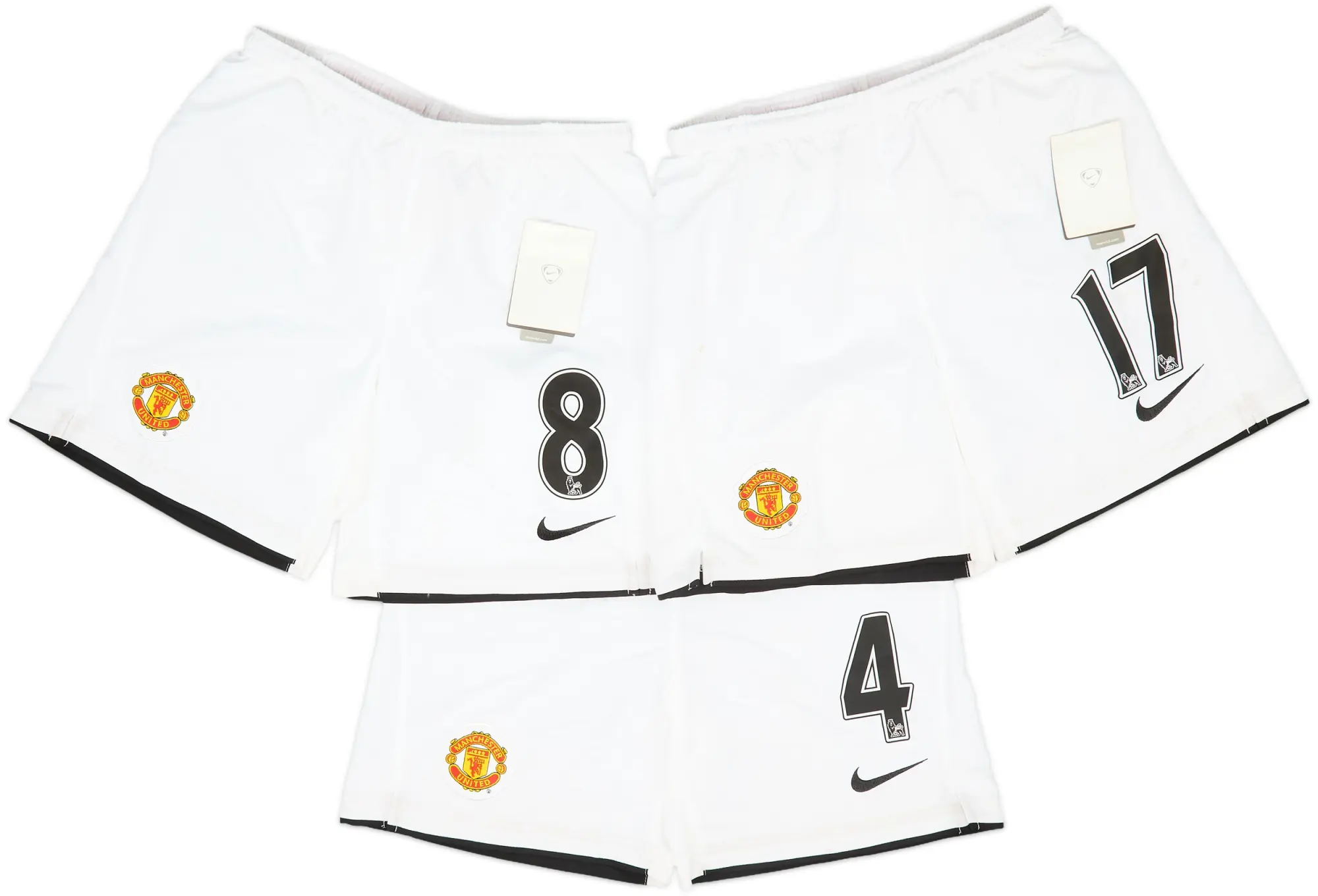 2007-09 Manchester United Home Shorts (S.Boys)