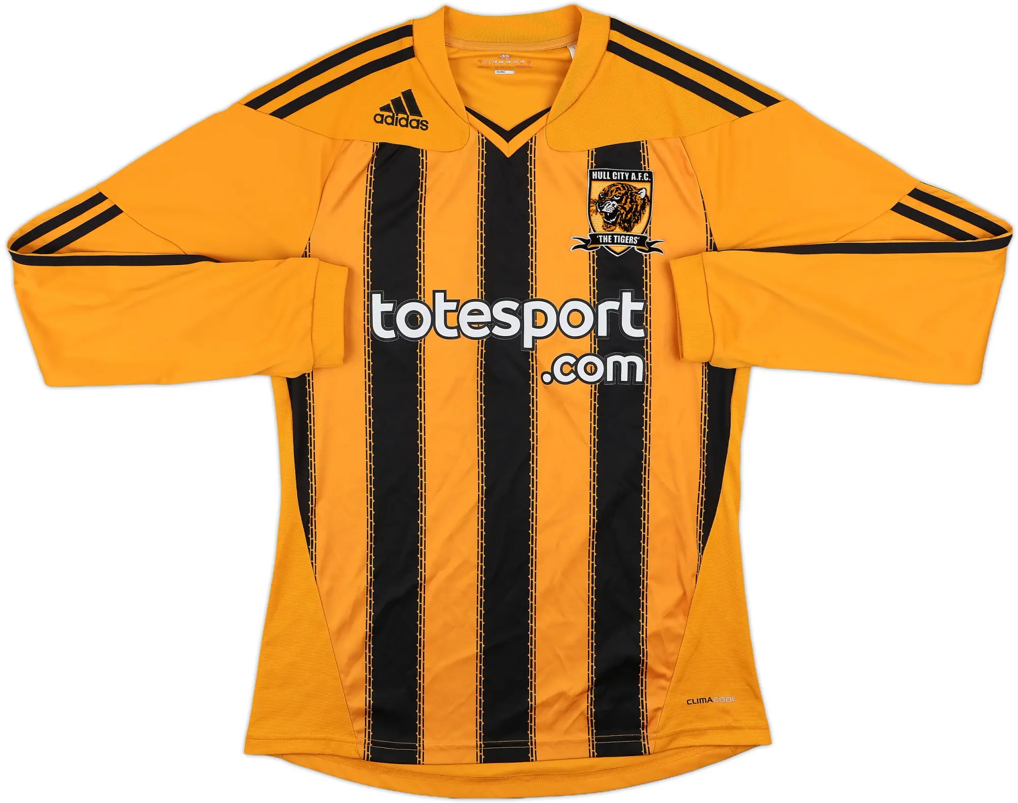 2010-11 Hull City Home L/S Shirt - 10/10 - (S)