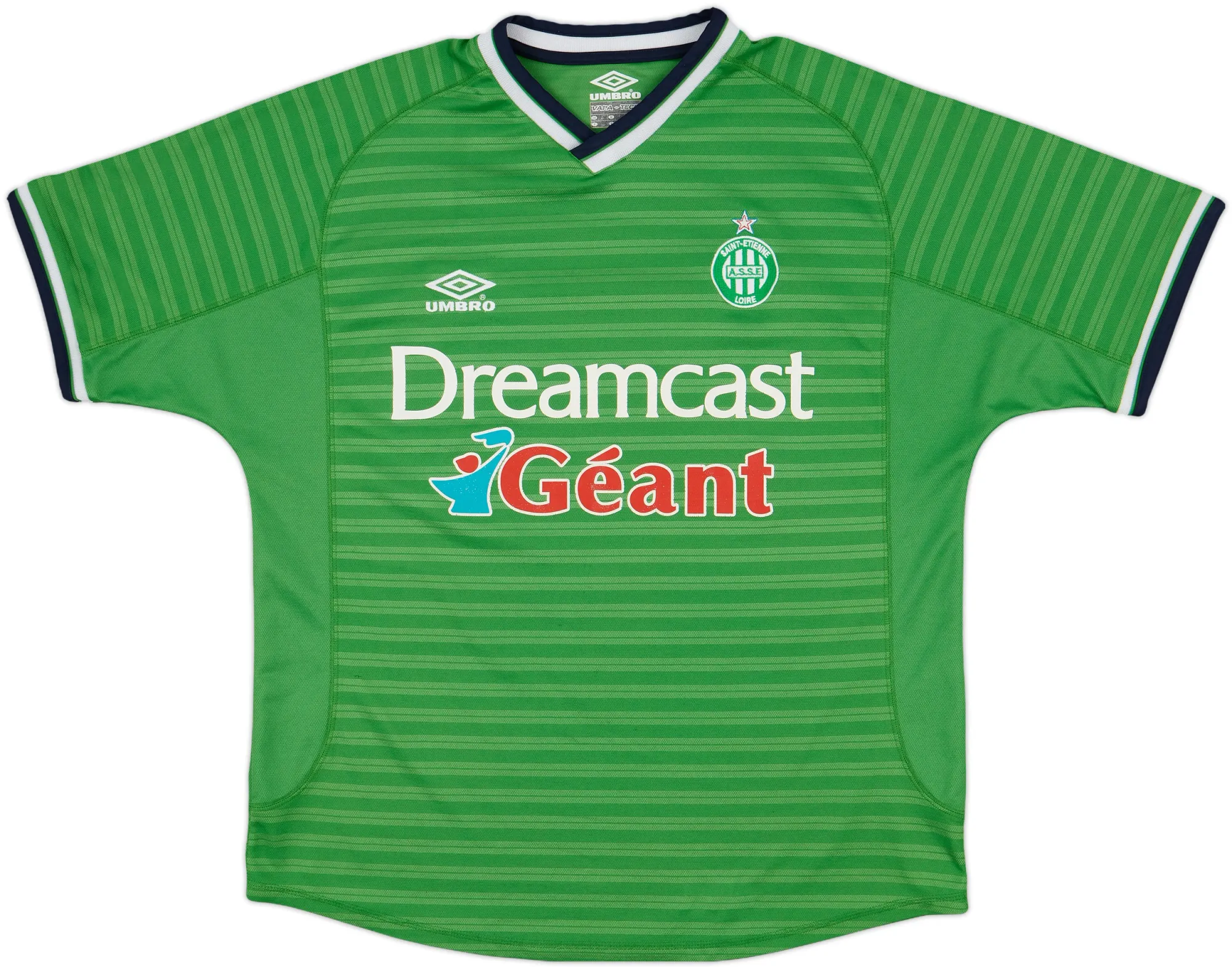 Umbro Saint Etienne Mens SS Home Shirt 2000/01