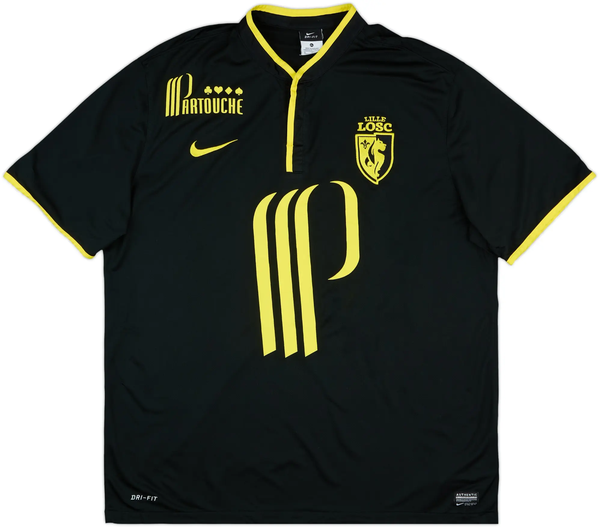 2013-14 Lille Third Shirt - 9/10 - (XL)
