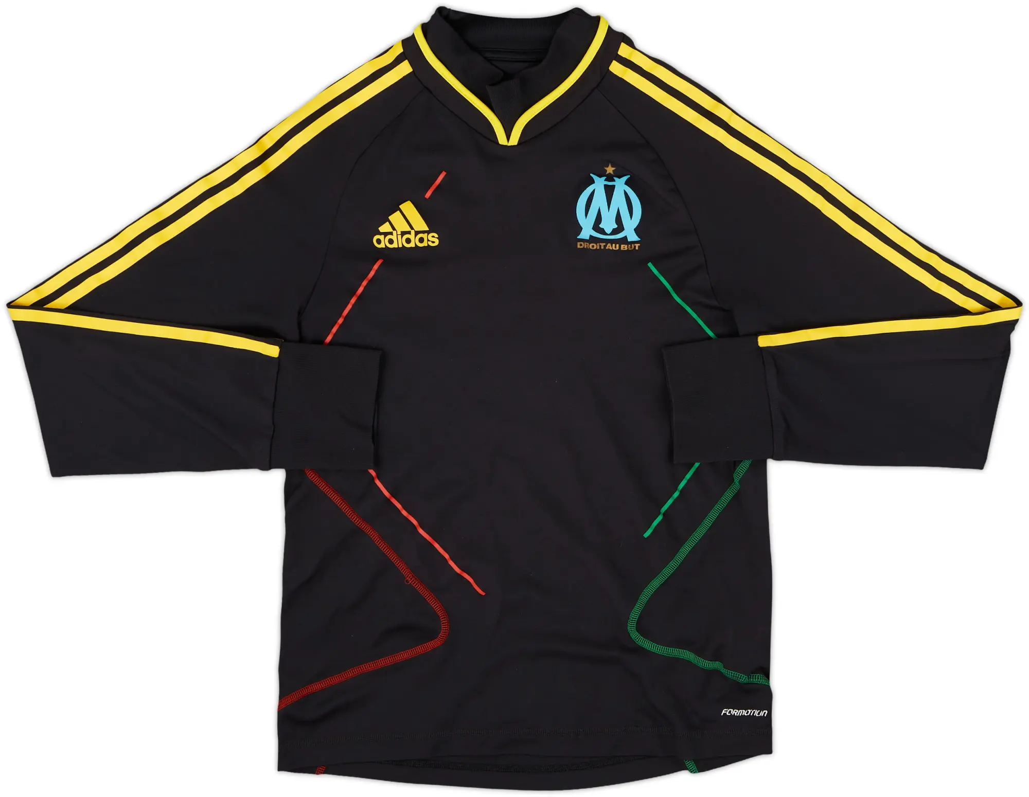 2010-11 Olympique Marseille adidas Formotion Training Top - 8/10 - (M)