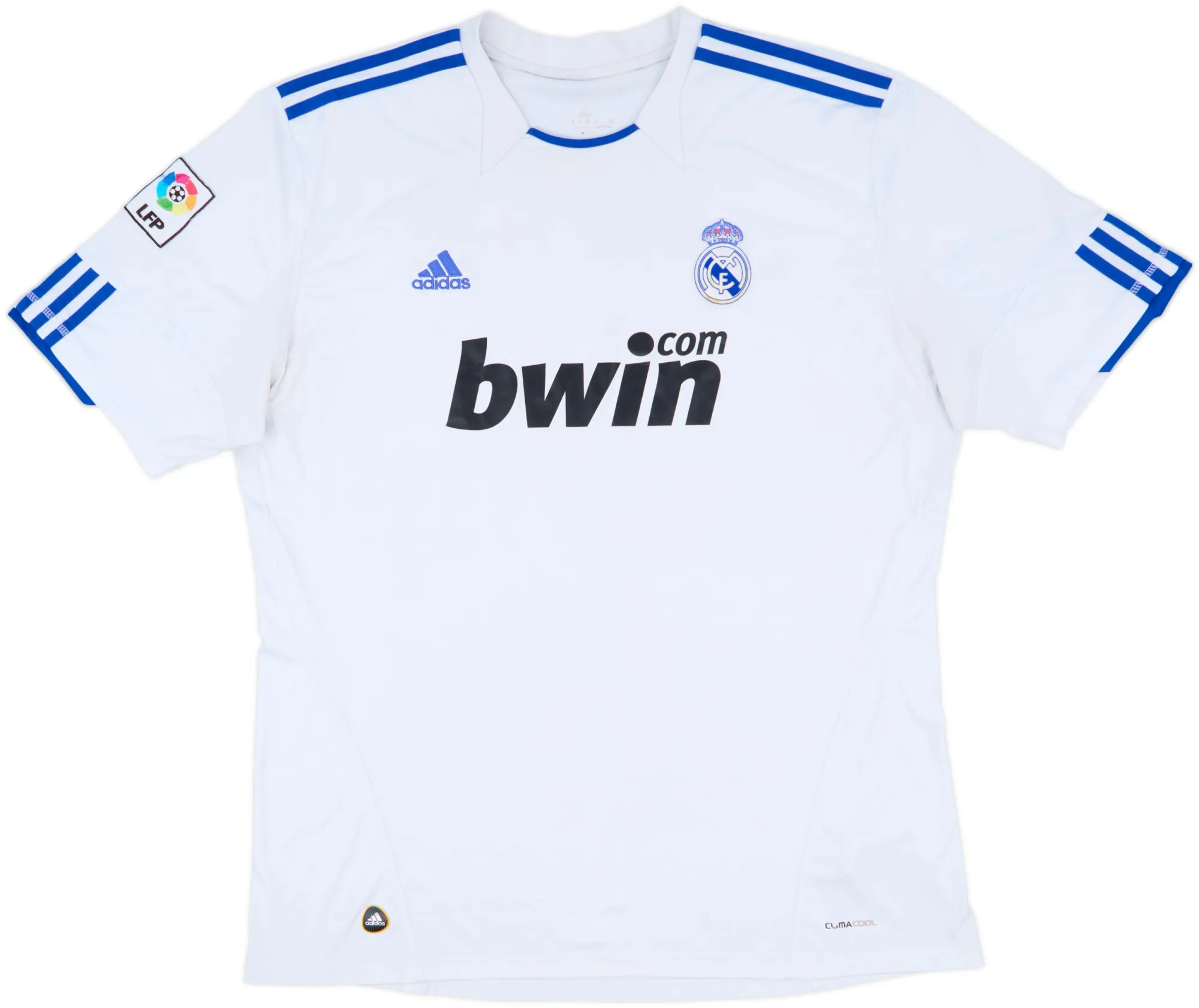adidas Real Madrid Mens SS Home Shirt 2010/11