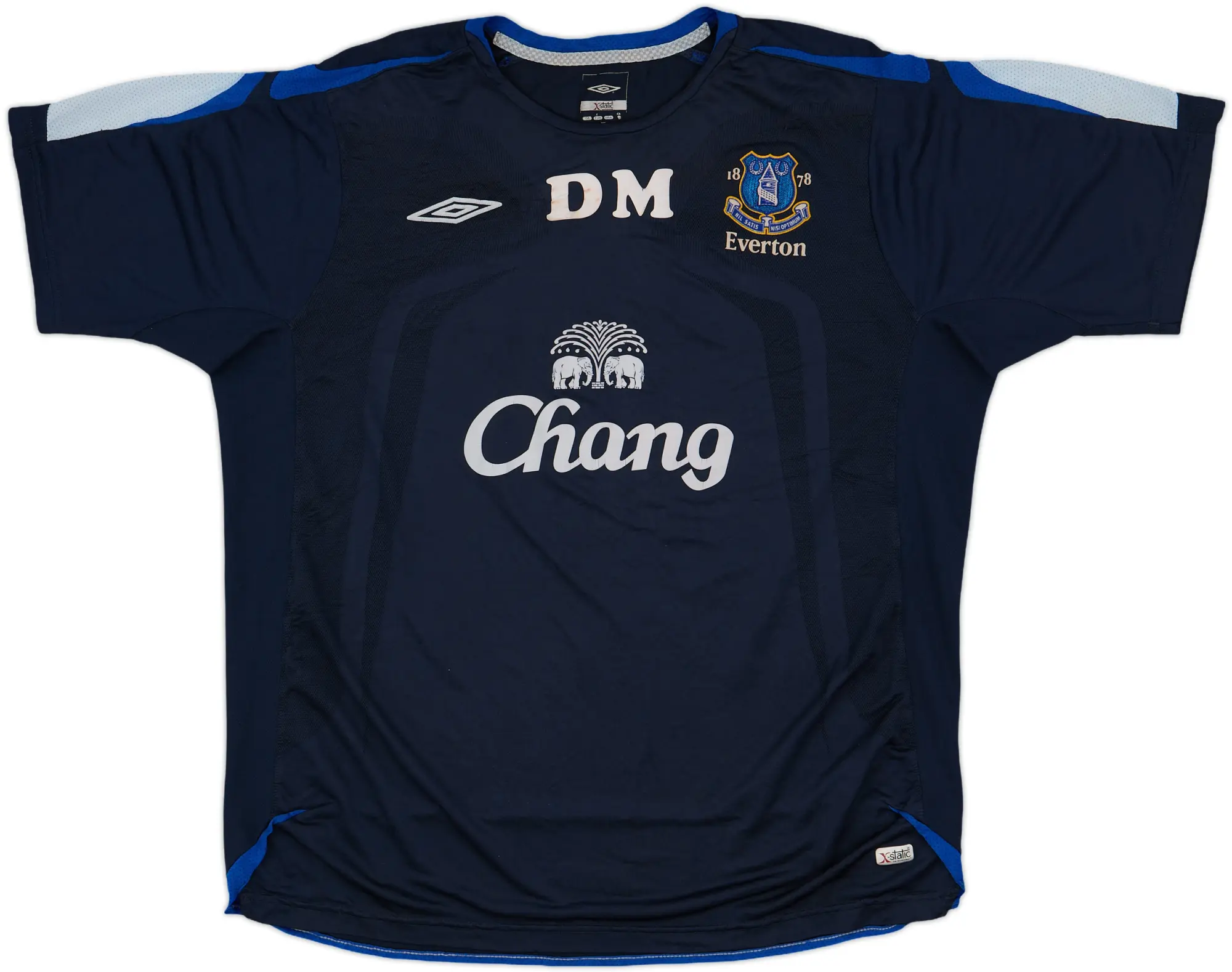 2005-06 Everton Staff Issue Umbro Training Shirt (David Moyes) - 6/10 - (XL)