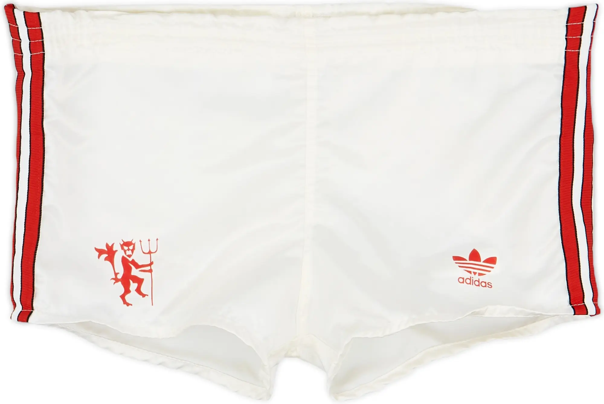 1986-88 Manchester United Home Shorts - 5/10 - (XS)